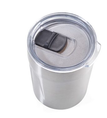 TROIKA ToGo-Behälter TROIKA Original ESPRESSO DOPPIO – CUP65/ST – Thermobecher (Espresso, Kaffee, Tee) – Isolierbecher, Travel Mug – Fassungsvermögen: 160 ml (5,4 oz) – Kunststoffdeckel