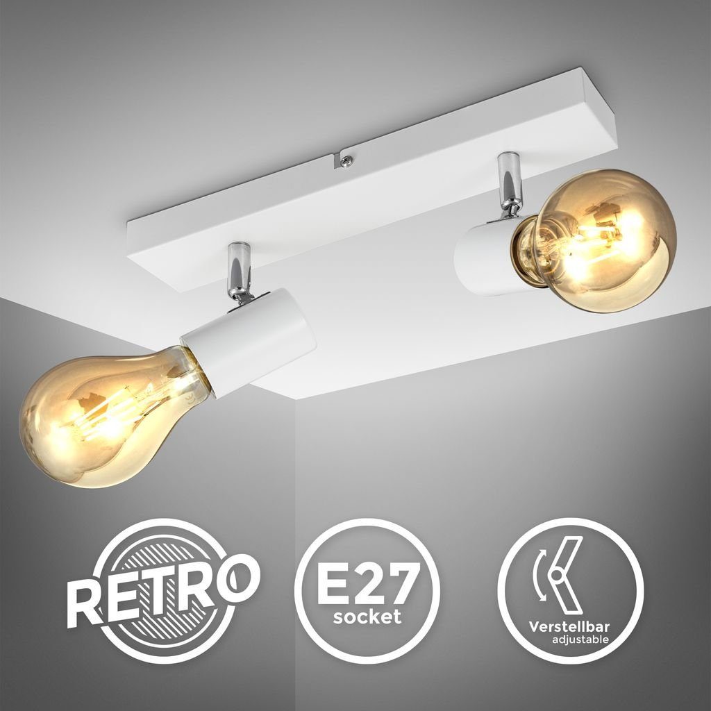 B.K.Licht LED Deckenspot Deckenleuchte vintage max. günstig online kaufen