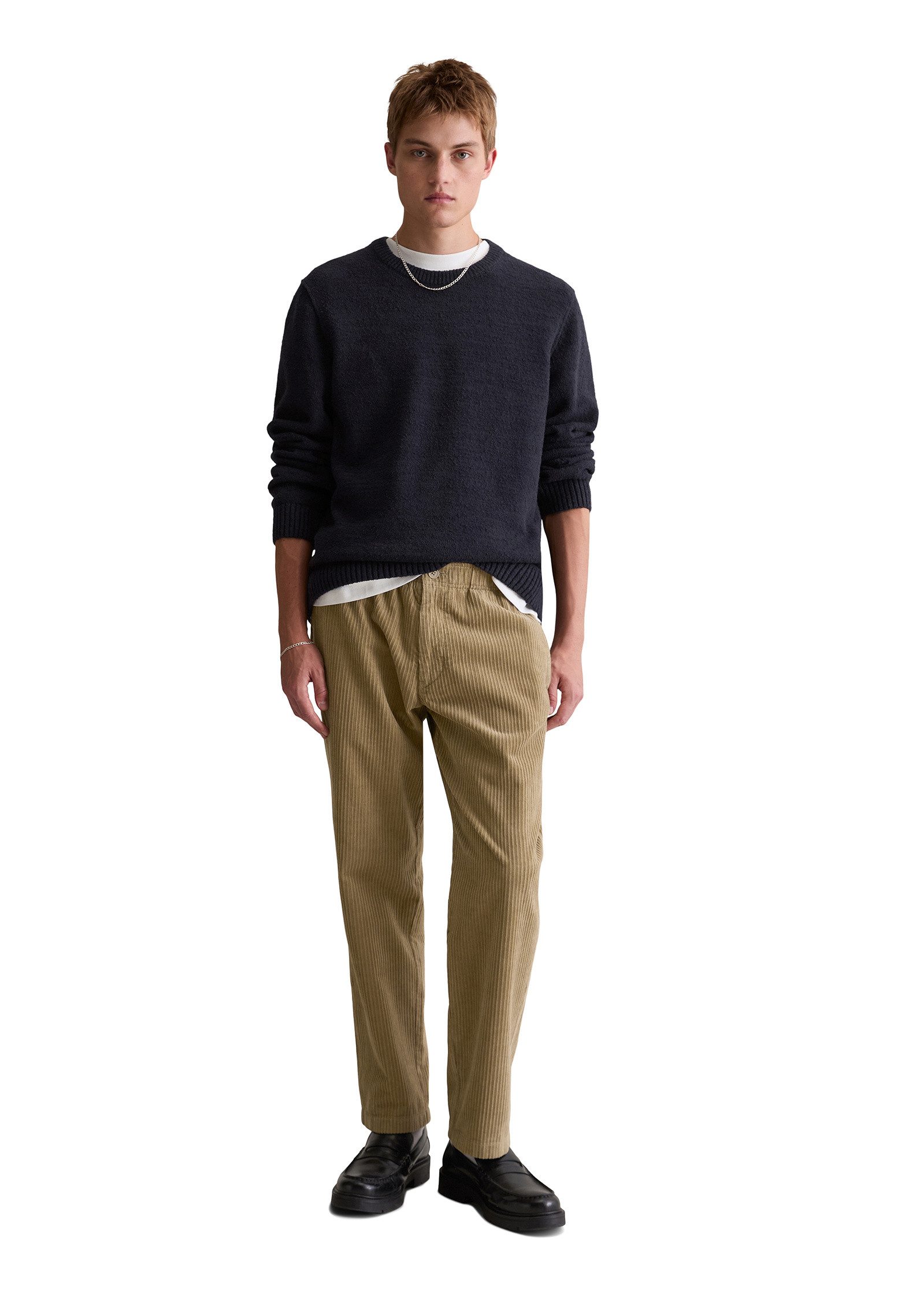 Marc O'Polo DENIM Rundhalspullover aus Bio-Baumwoll