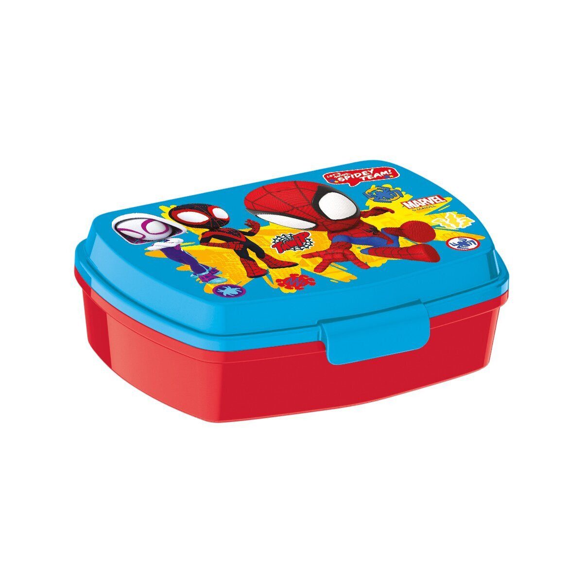 Trinkflasche Spiderman Brotdose Kinder Lunchbox Rot Blau