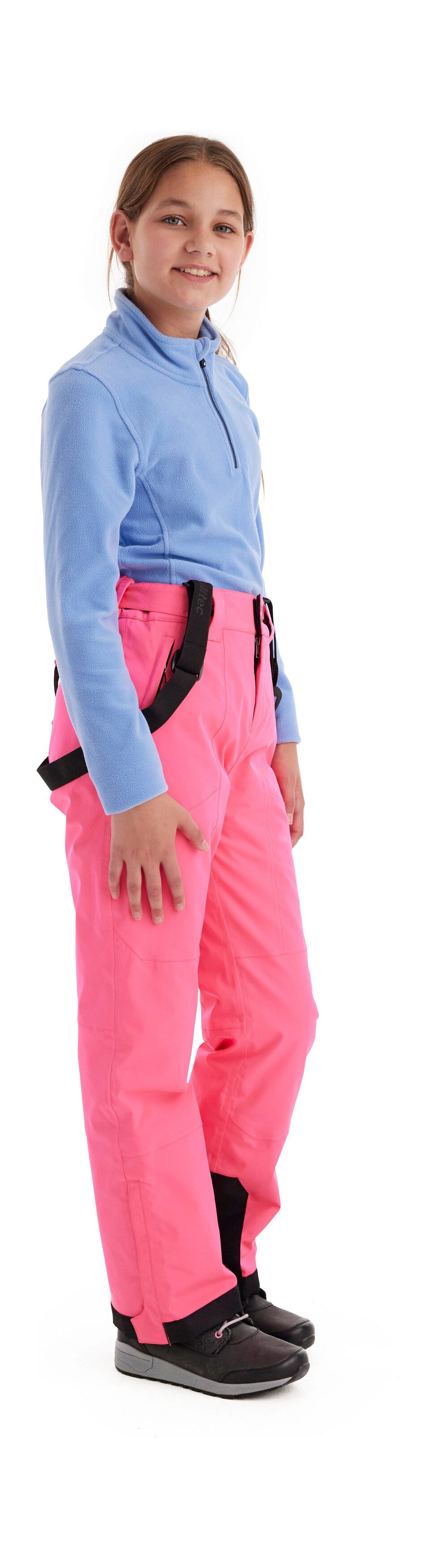 Killtec Skihose Girls Skihose 242 Wasserdicht, atmungsaktiv, abnehmbare Träger, rutschfester Schneefang – Bild 3 von 5