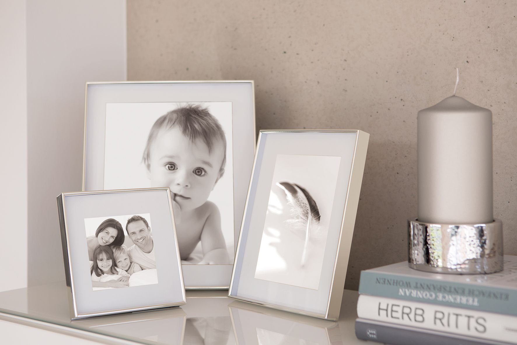 Fink Bilderrahmen Fink Bilderrahmen KIM silber Fotorahmen günstig online kaufen