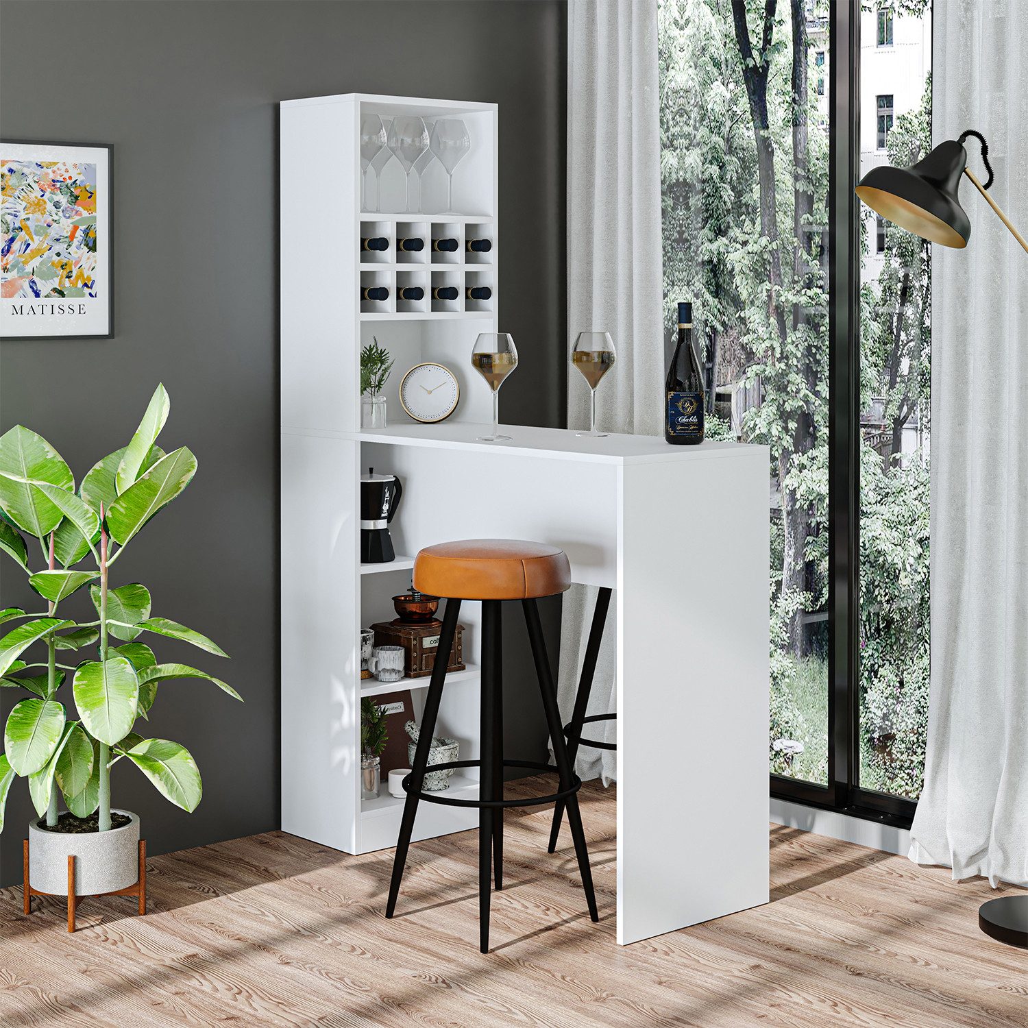 Roomart Bartisch DUBLIN (Bartisch für Küche, günstig online kaufen