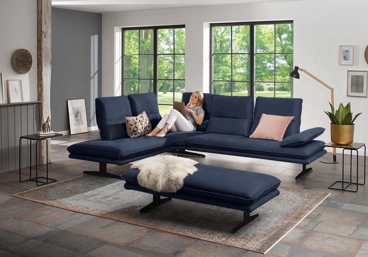 W.SCHILLIG Ecksofa broadway, Designsofa, toller Sitzkomfort, günstig online kaufen