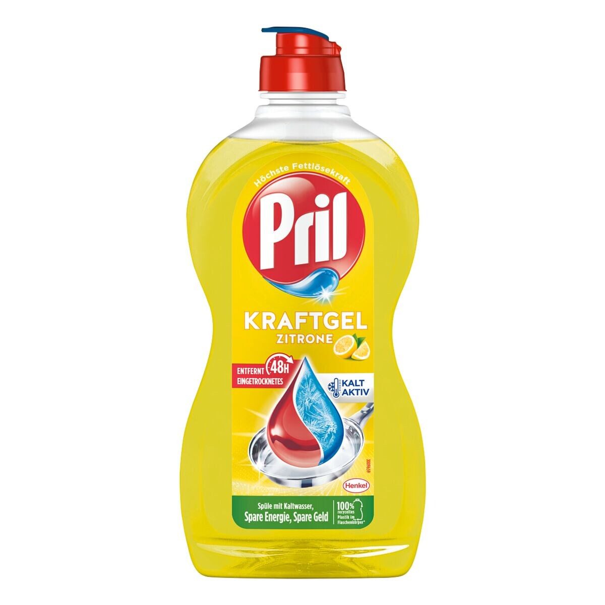 PRIL Kraftgel Zitrone Geschirrspülmittel (450 ml)