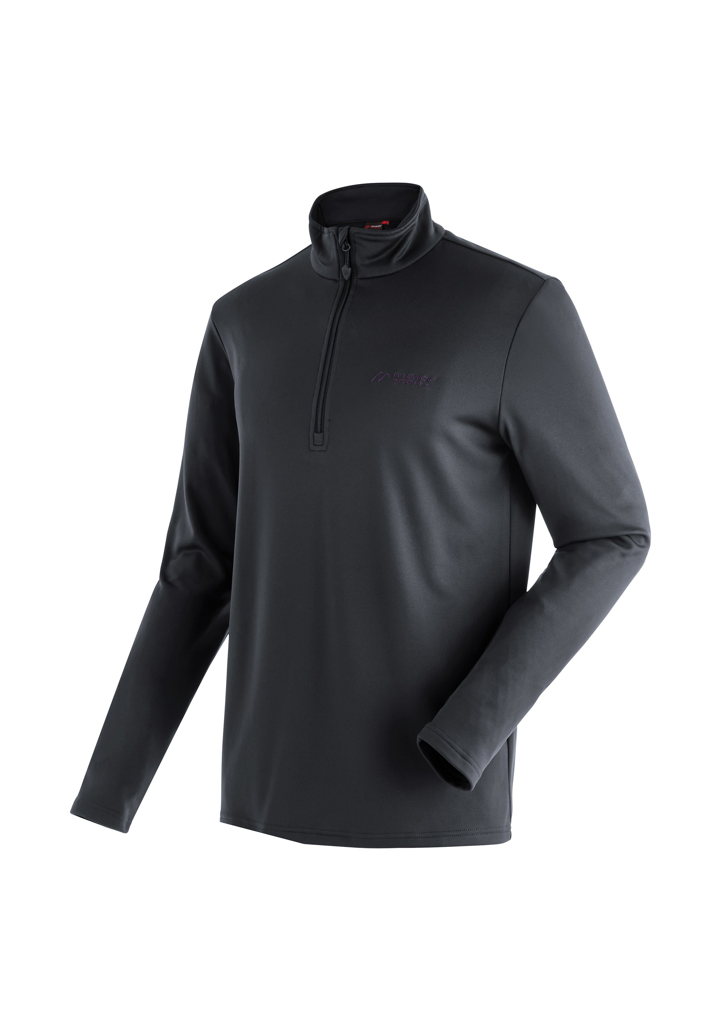 für Sports Rolli Langarmshirt und Warmer Maier leichter Felix und schwarz mehr Ski