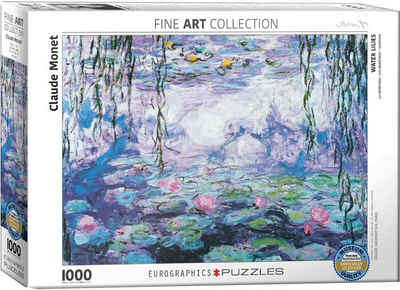 empireposter Puzzle Claude Monet - Seerosen - 1000 Teile Puzzle Format 68x48 cm., 1000 Puzzleteile