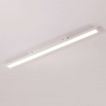 Arcchio LED Panel Arya, dimmbar, LED-Leuchtmittel fest verbaut, Farbwechsel warmweiß / tageslicht, Aluminium, PMMA, weiß, 1 flammig, inkl. Leuchtmittel,dimmbar,inkl.