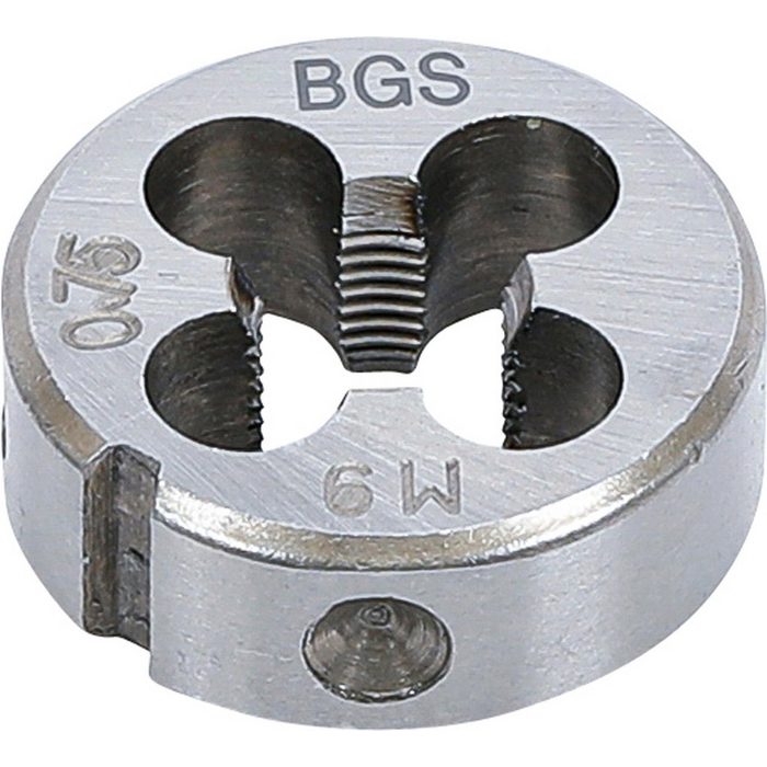 BGS technic Gewindeschneideisen Gewindeschneideisen M9 x 0 75 x 25 mm