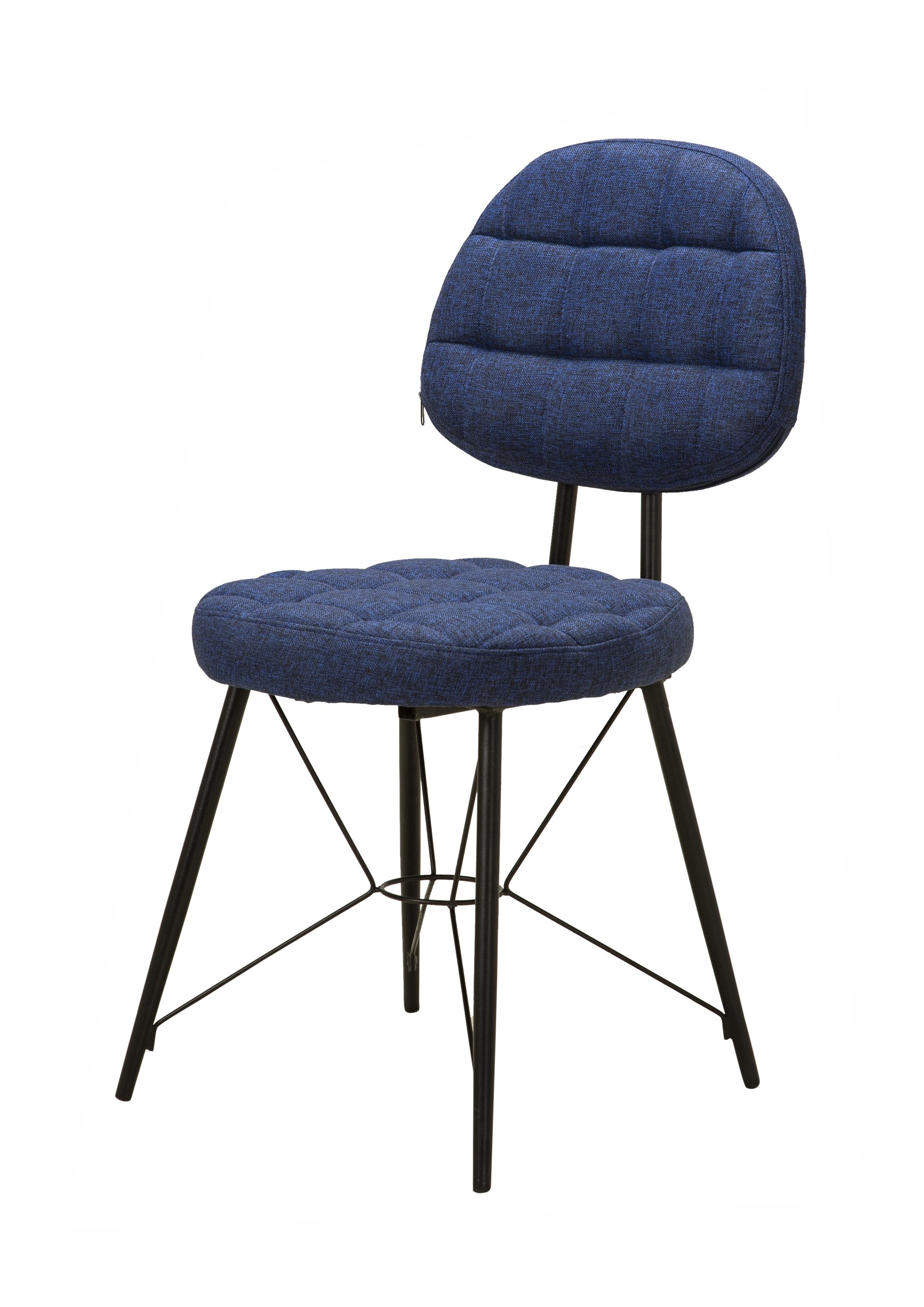 Stuhlmann Esszimmerstuhl Victoria (765C, 1 St), mit Metallbeinen, Modernes Design für Esszimmer & Wohnzimmer