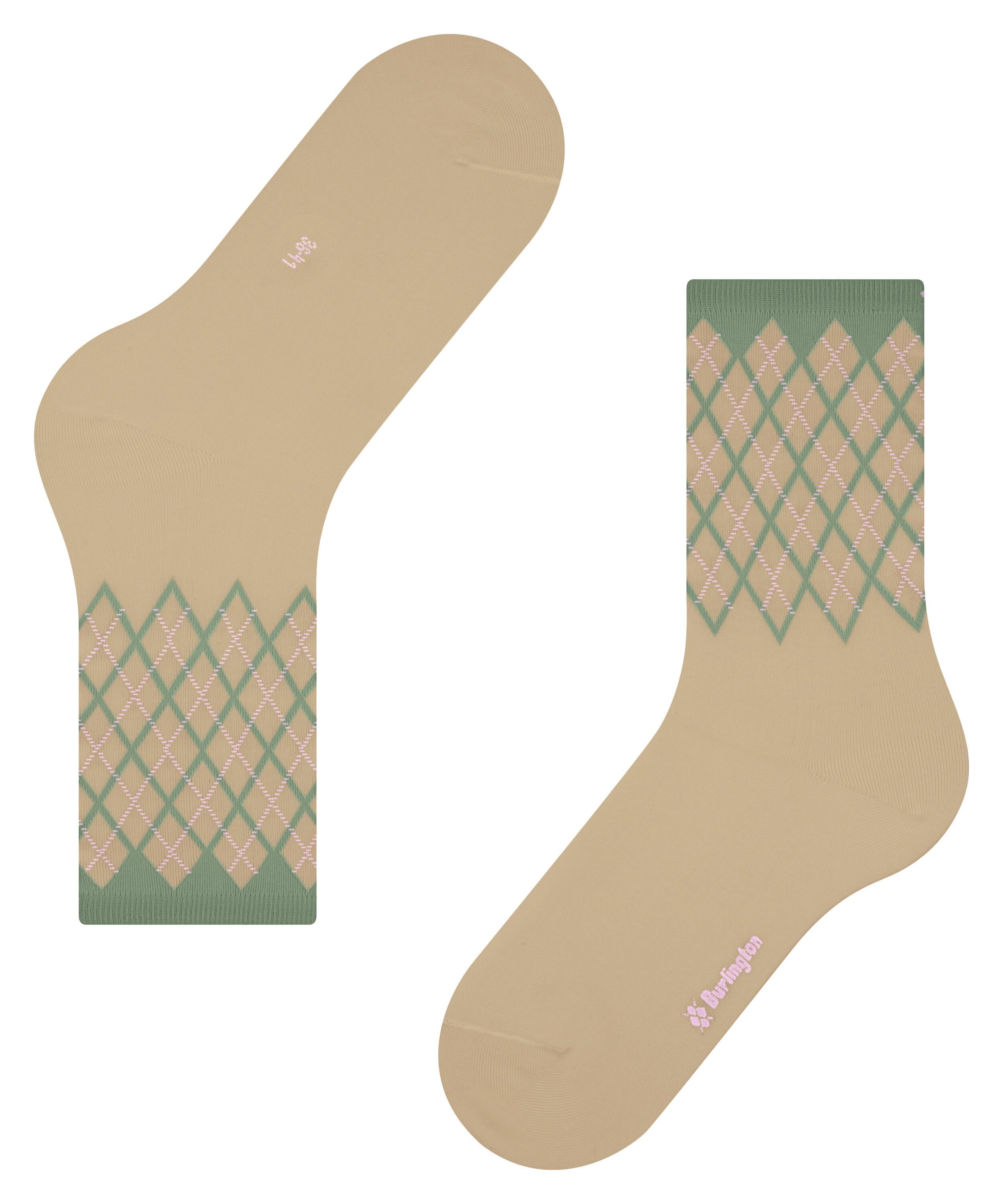 Mayfair tussah (1-Paar) Burlington (4680) Socken