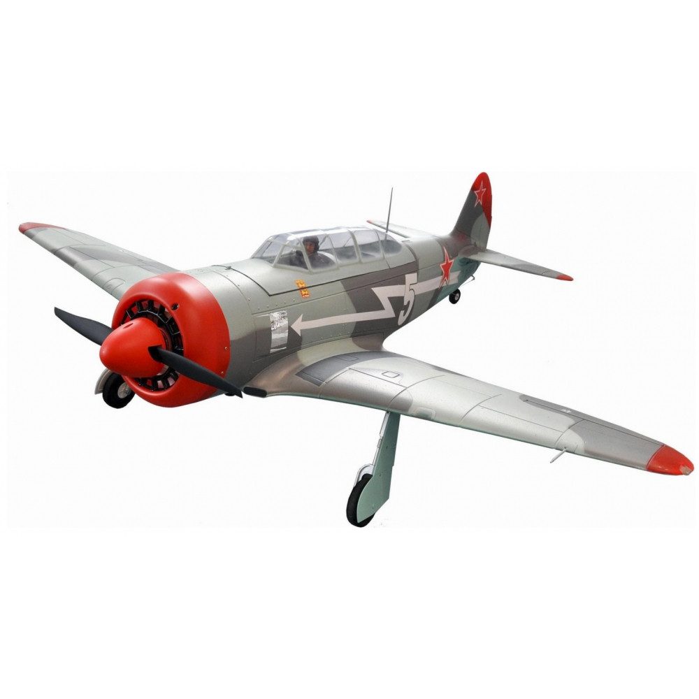 Amewi RC-Flugzeug 24101 - AMXFlight YAK-11 - grau/rot