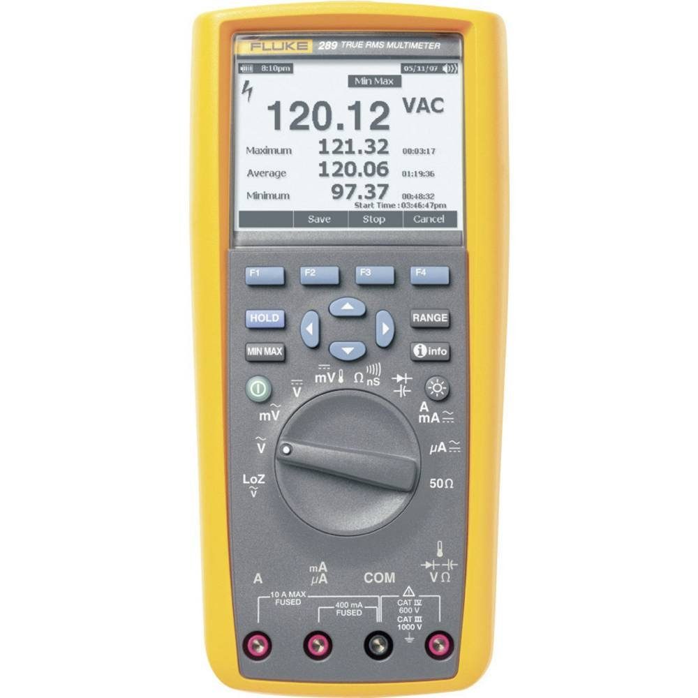 Fluke Multimeter Digital-Multimeter 289 3947801, Grafik-Display, Datenlogger, LoZ