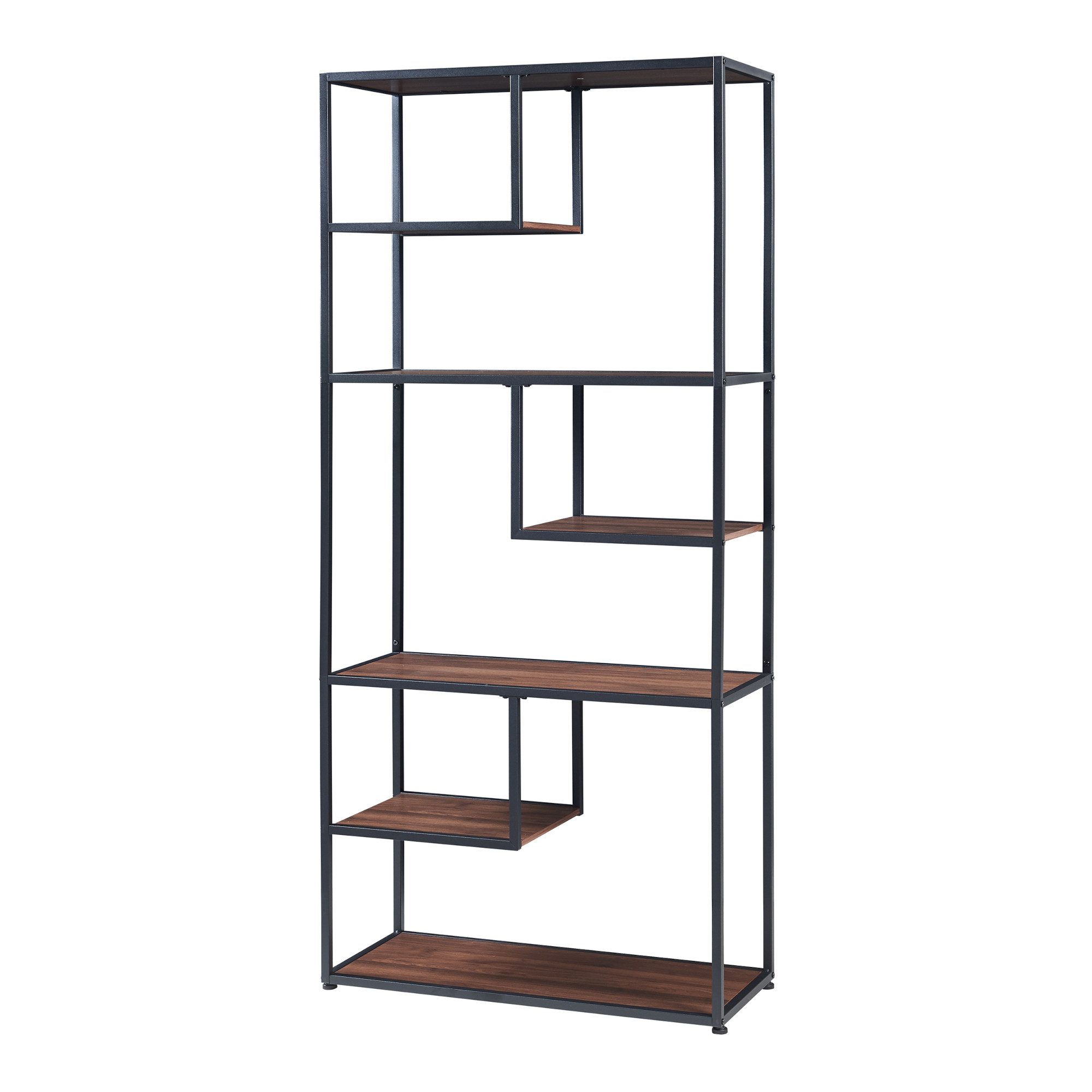 en.casa Bücherregal, »Østre« 180x83x34 cm 6 günstig online kaufen