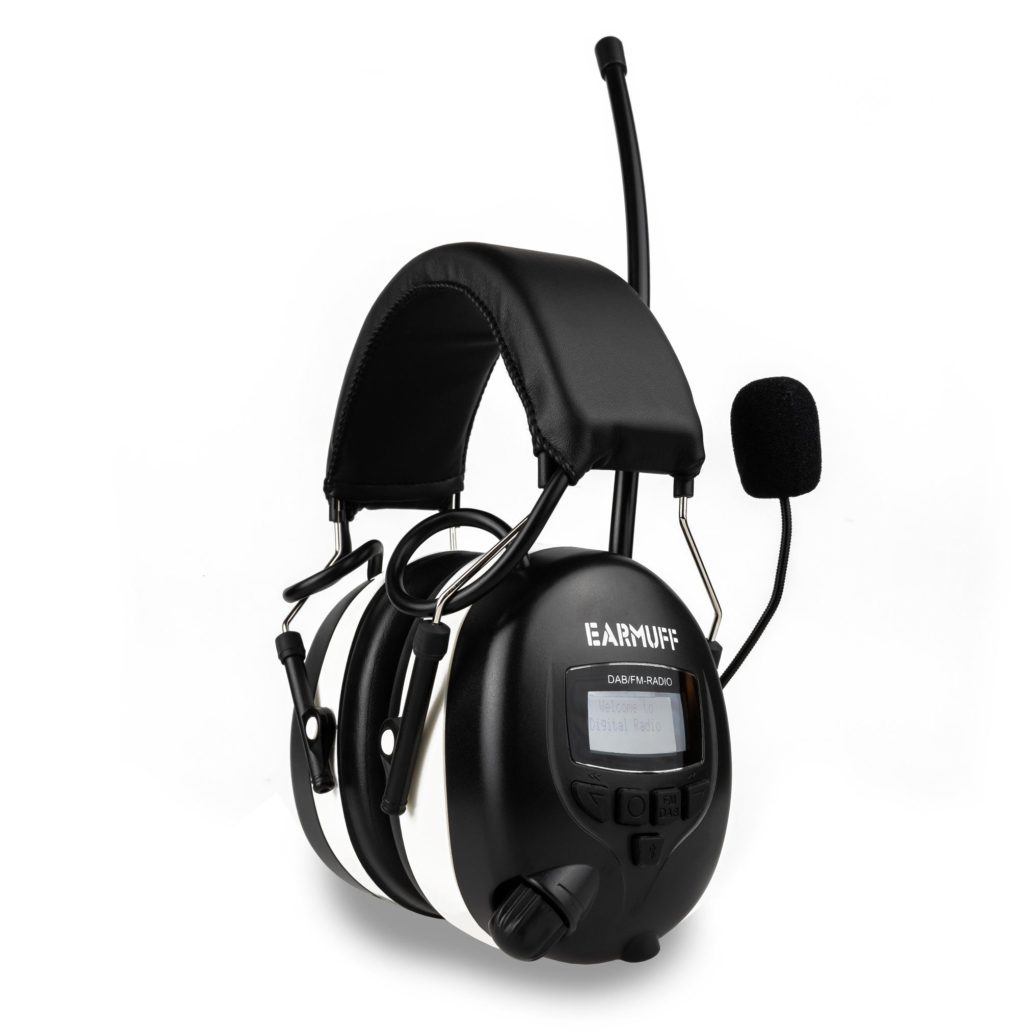 EARMUFF DAB+/FM/AUX/Bluetooth, 31dB (1 EARMUFF Kapselgehörschutz St)