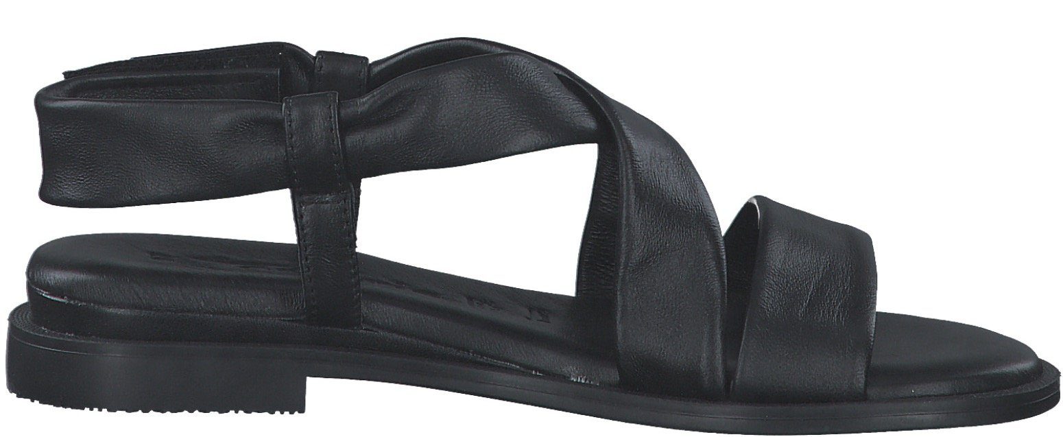 Sandale mit Tamaris schwarz Innensohle weich gepolsterter