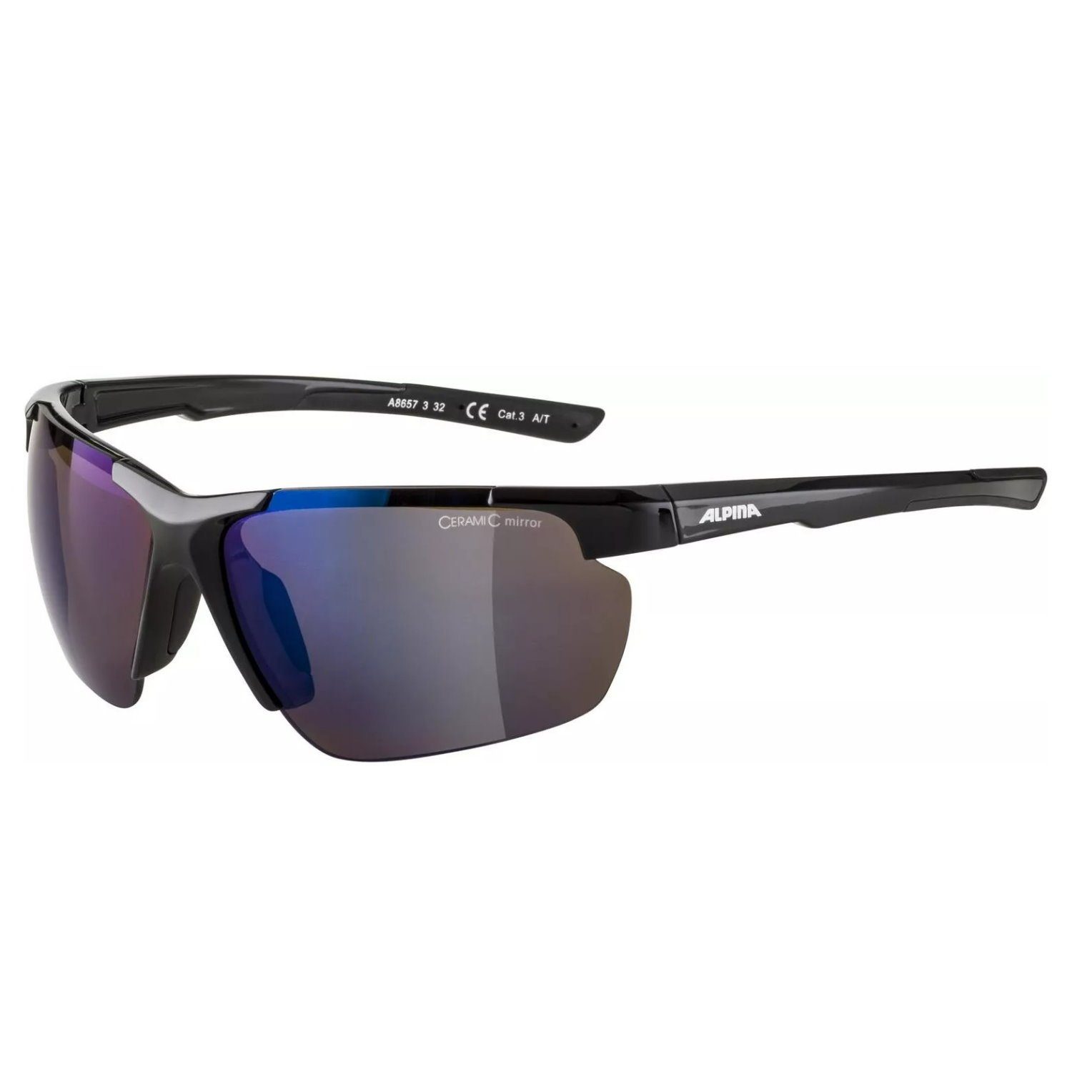 Alpina Sports Sportbrille Defey HR Halbrahmen Sonnenbrille