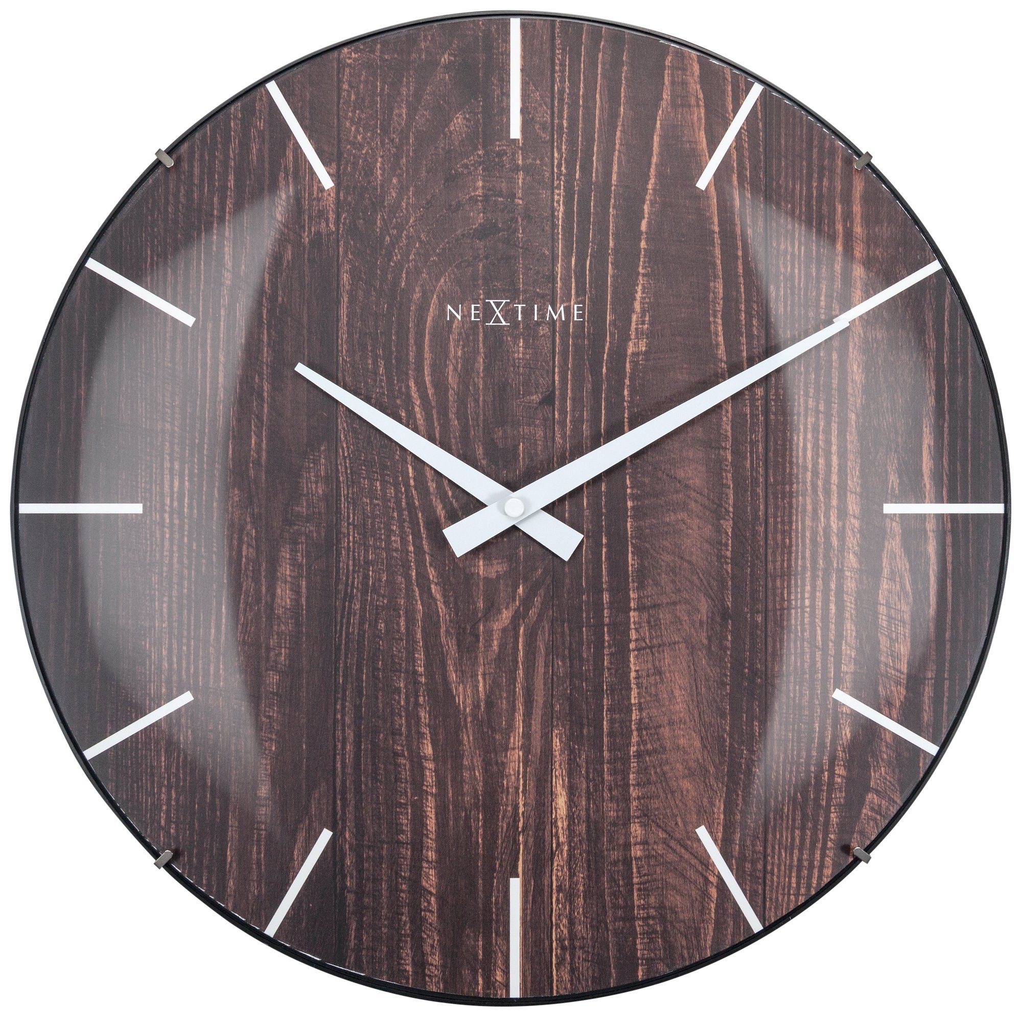 NEXTIME Wanduhr 3249 (mit kuppelförmigen Glas) günstig online kaufen