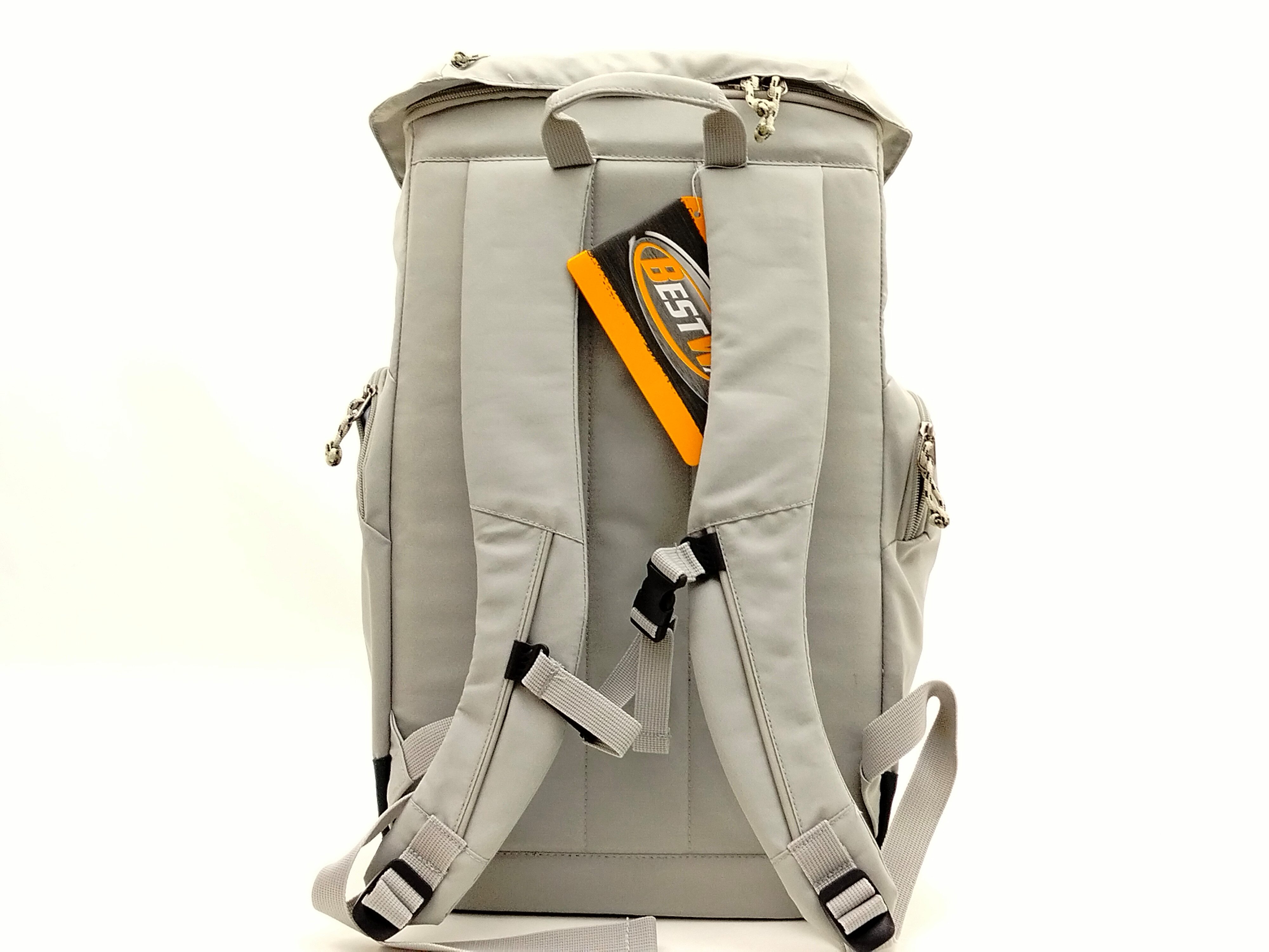 BESTWAY Freizeitrucksack Freizeitrucksack hellgrau, Klappe – Tagesrucksack 19 L