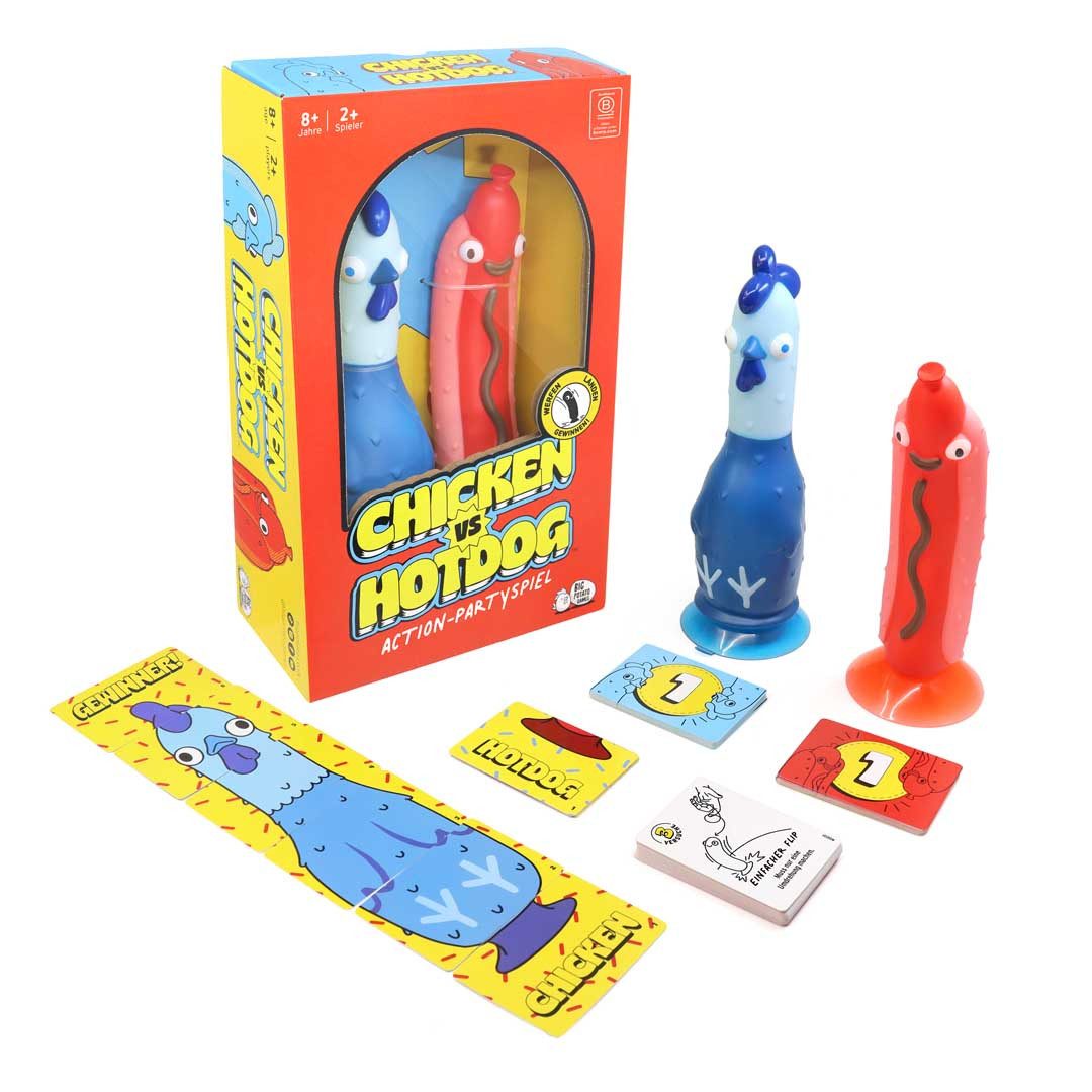 Big Potato Spiel Chicken vs Hotdog, Reaktionsspiel
