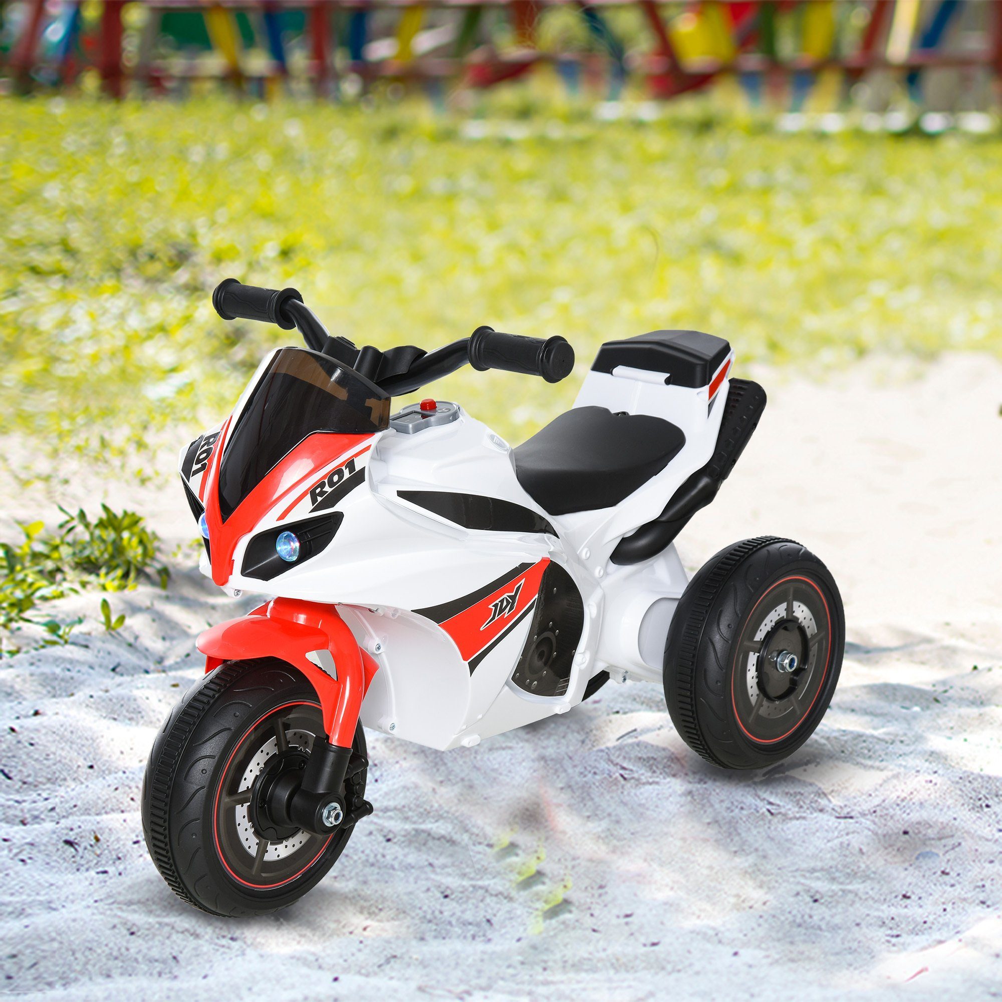 HOMCOM Rutschmotorrad Rutscherfahrzeug als Motorrad