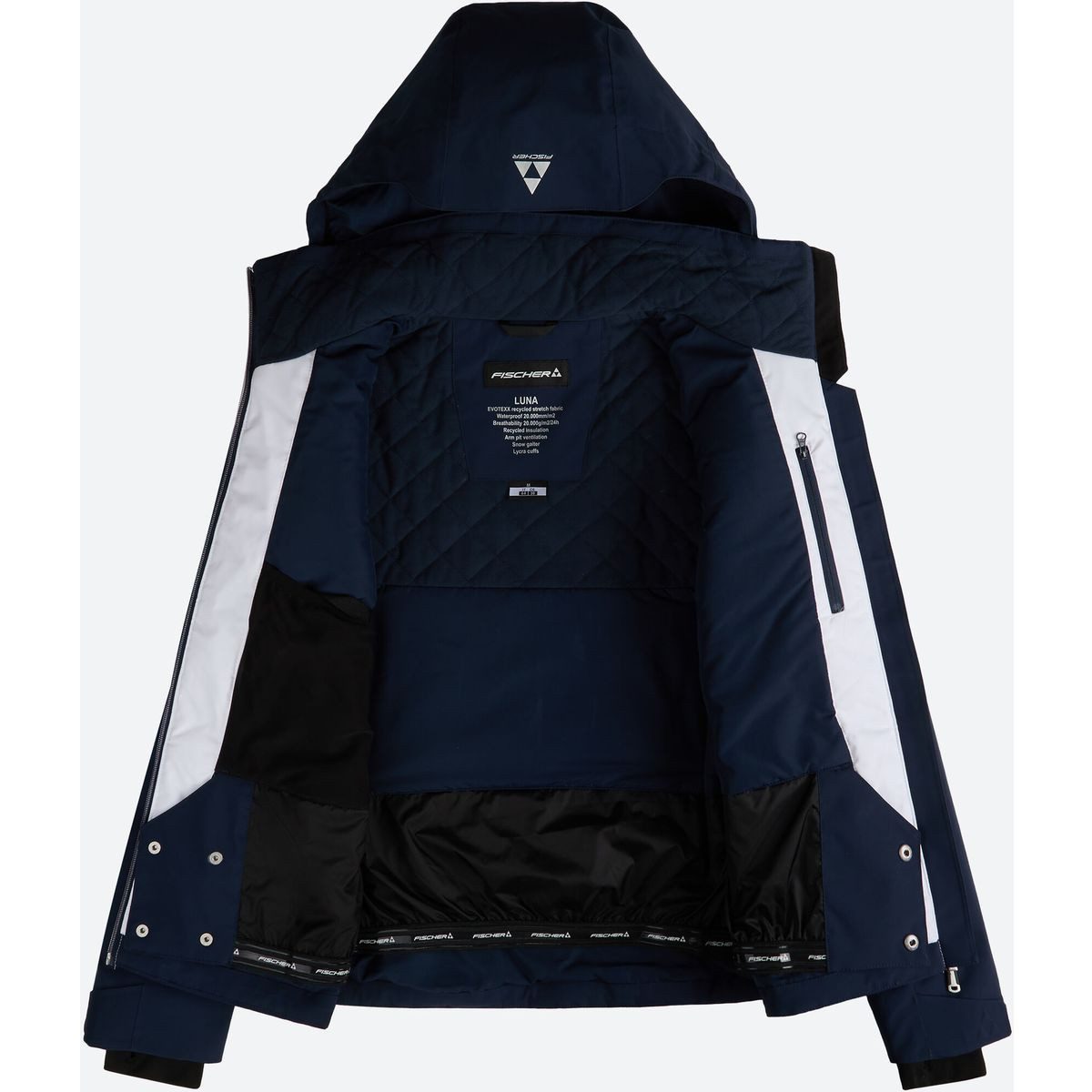 fischer Skijacke Luna Jacket Hochwertige Skijacke für Damen, die Komfort, Stil und Schutz auf der