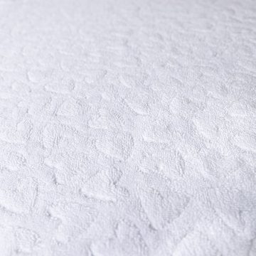 Bastion Collections Handtuch Handtuch 50x100cm 100% Baumwolle weiß natural, 100% Baumwolle