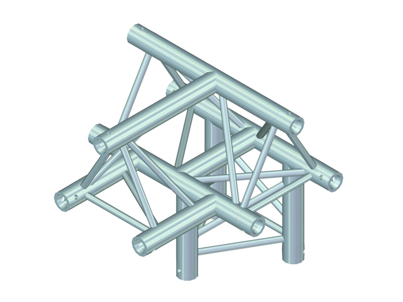 Thumbnail - Alutruss Rahmentraverse ALUTRUSS TRILOCK E-GL33 T-43 4-Weg-Stück /\