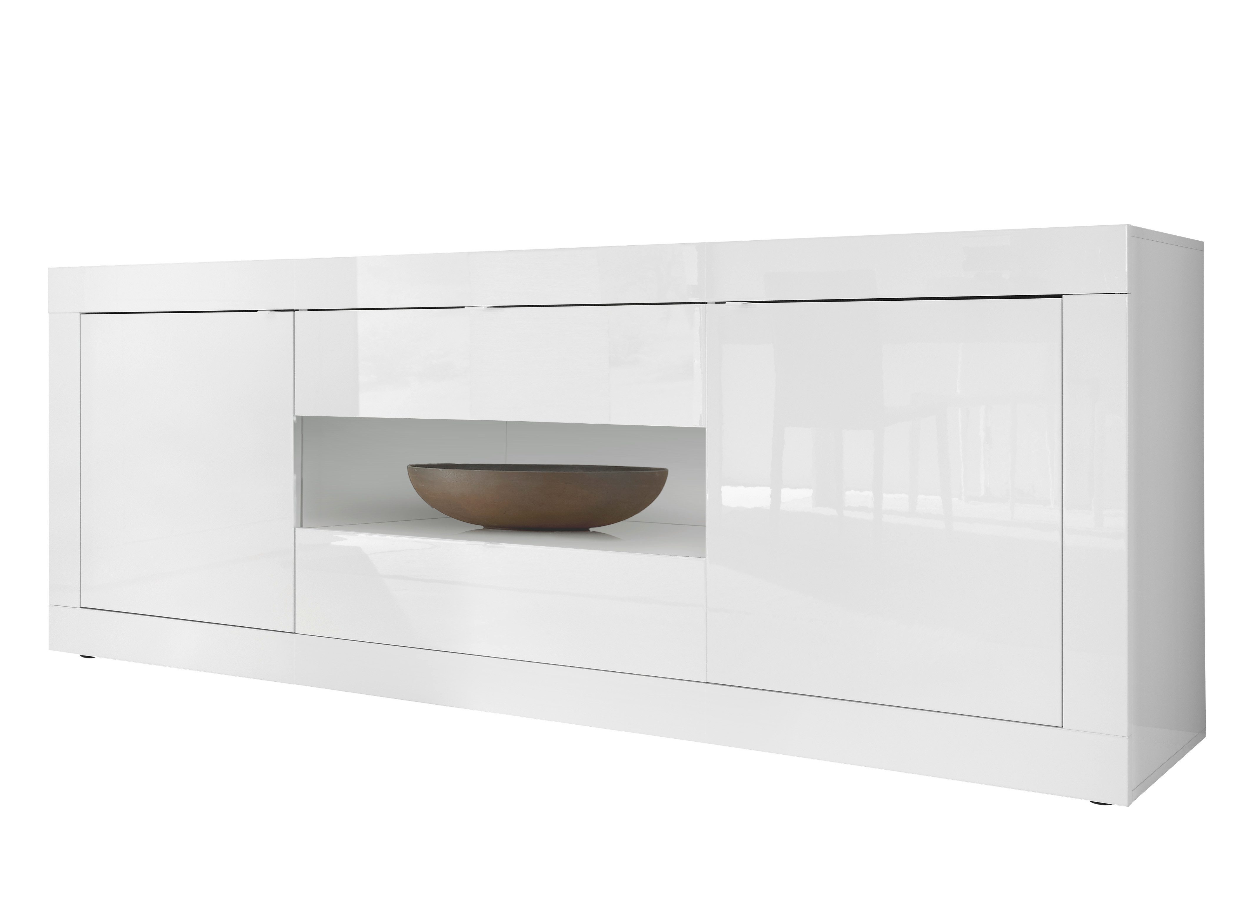 INOSIGN Sideboard Basic Breite 240 cm, Kommode 2 Türen, 2 Schubkästen, Anri günstig online kaufen