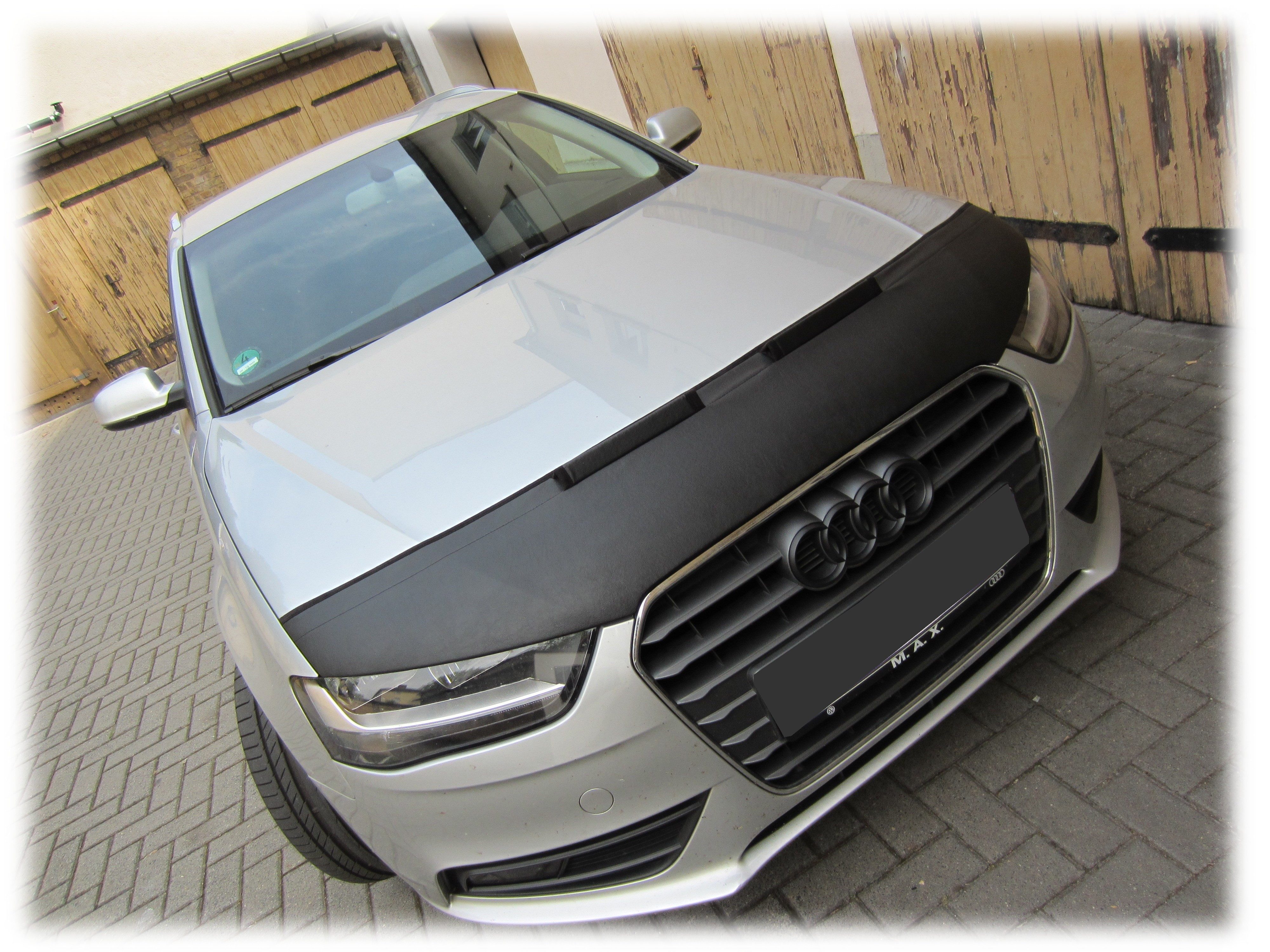 auto-bra Autoplane Steinschlagschutz kompatibel mit Audi A4 B8 2011-2015 Haubenbra BRA