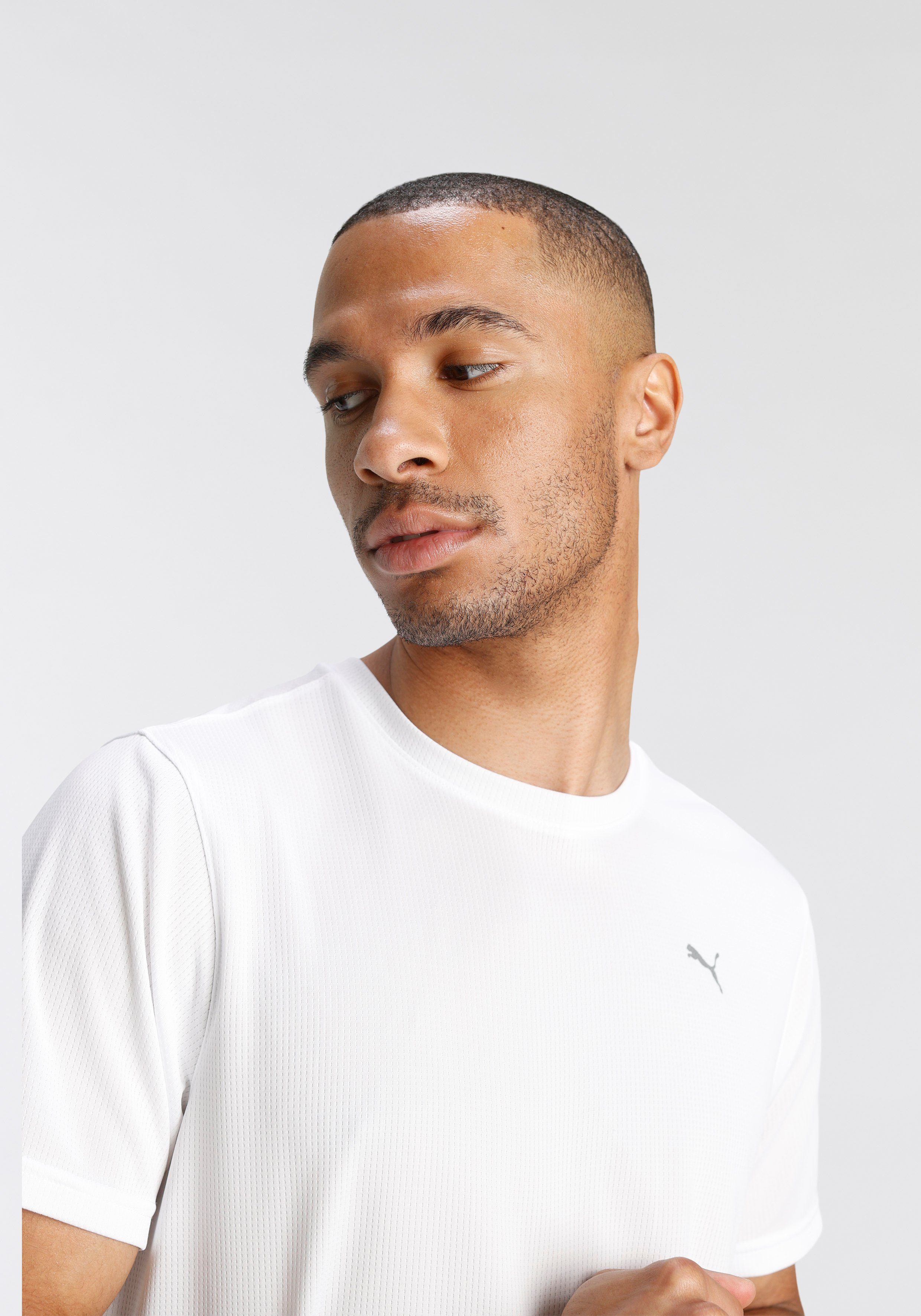 PUMA Trainingsshirt PERFORMANCE SS TEE M Regular Fit, kurze Ärmel, sportlicher Stil, atmungsaktiv