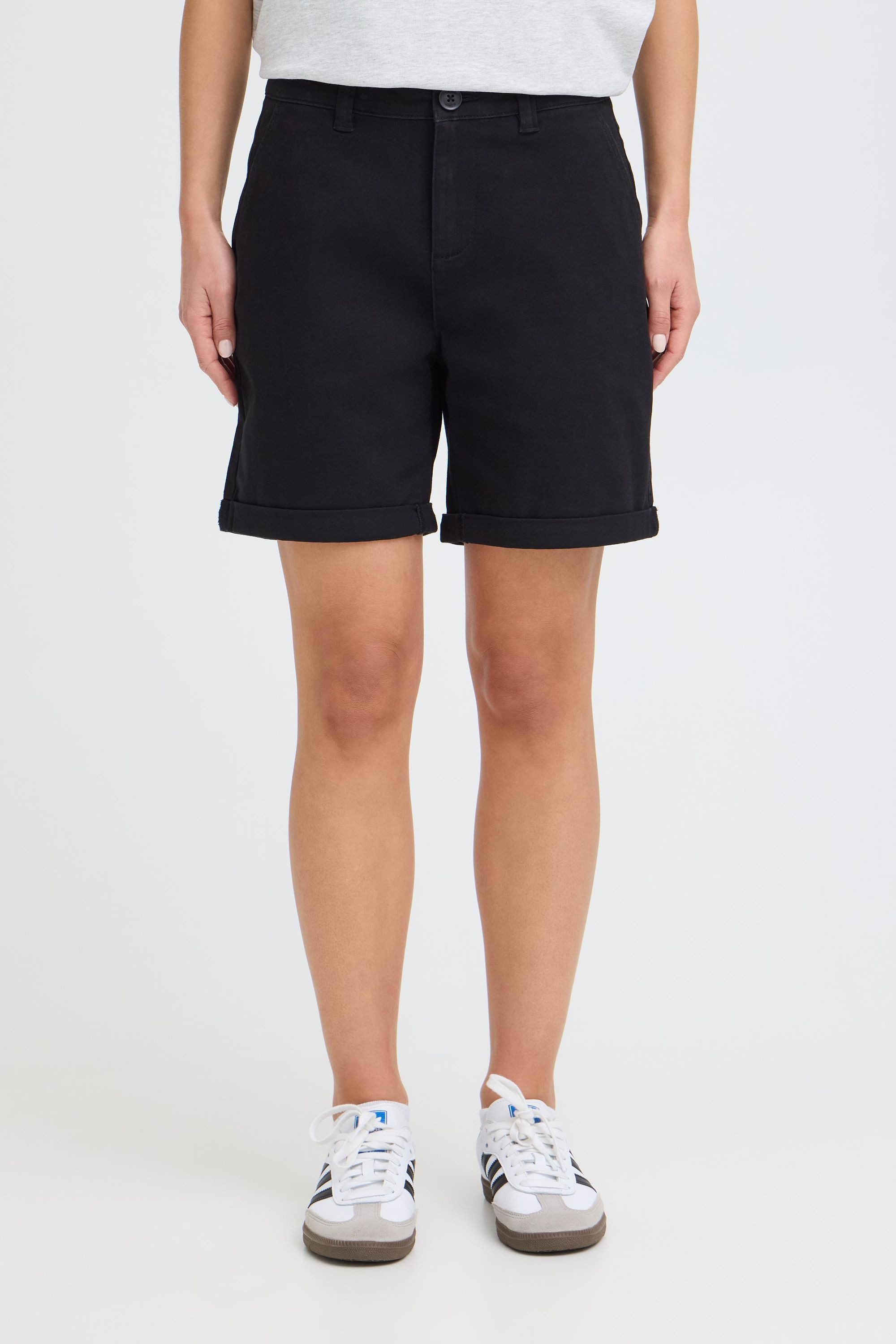 OXMO Chinoshorts OXKvita Turn-Up Shorts