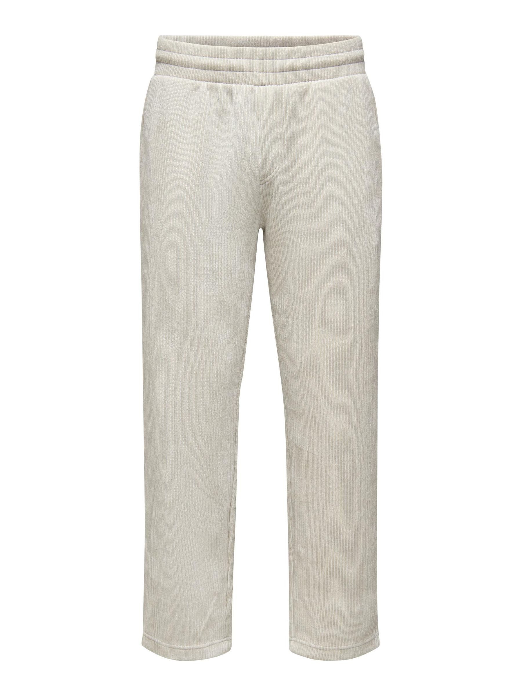 Stoffhose 7/8 Cord Relaxed Wide Leg ONSACE