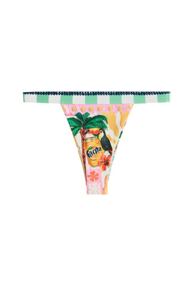 Next Bikini-Hose Tanga-Bikinihose mit hohem Beinausschnitt (1-St)