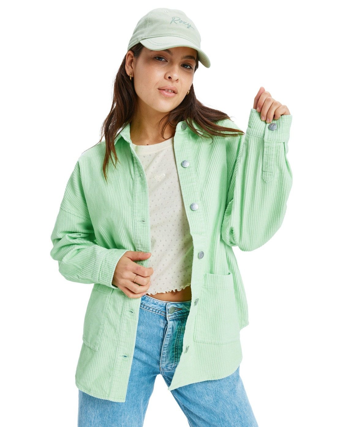 Roxy Hemdjacke Kick Back Washed Cord