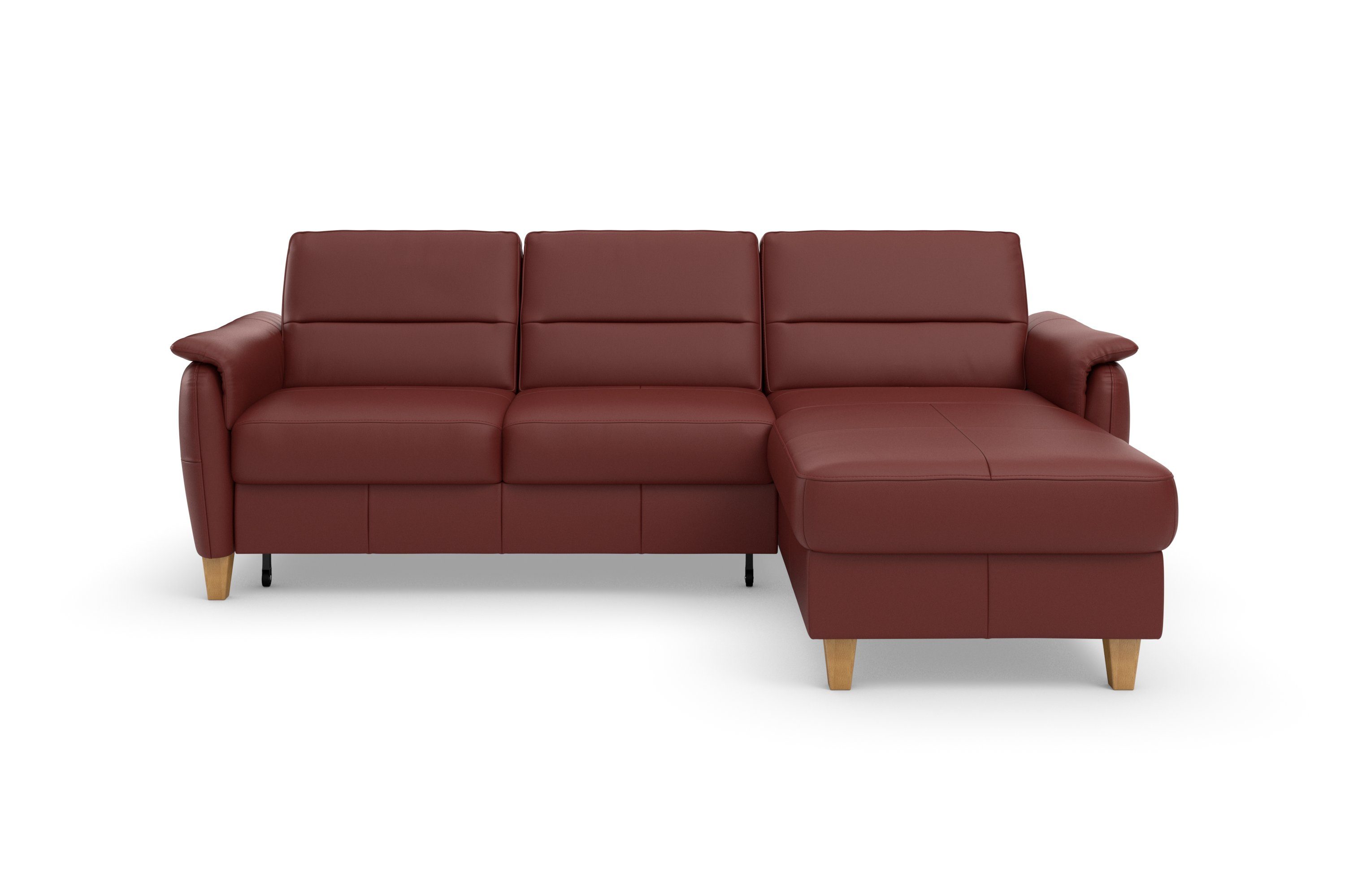 Home affaire Ecksofa Palmera L-Form, Federkern, günstig online kaufen