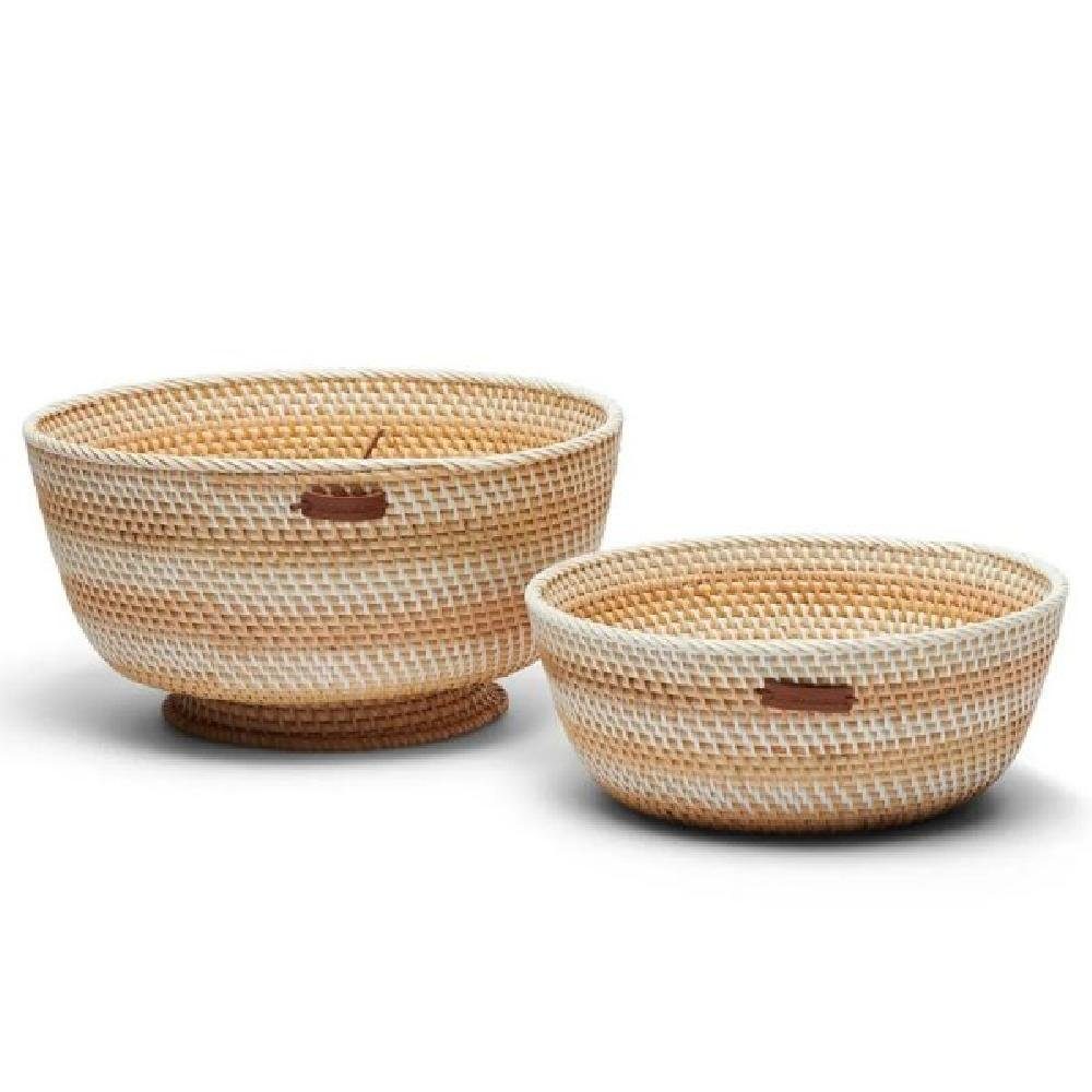 Bay Crystal (2-teilig) Set Brotkasten Bowl Maison Rivièra Korb-Set Basket