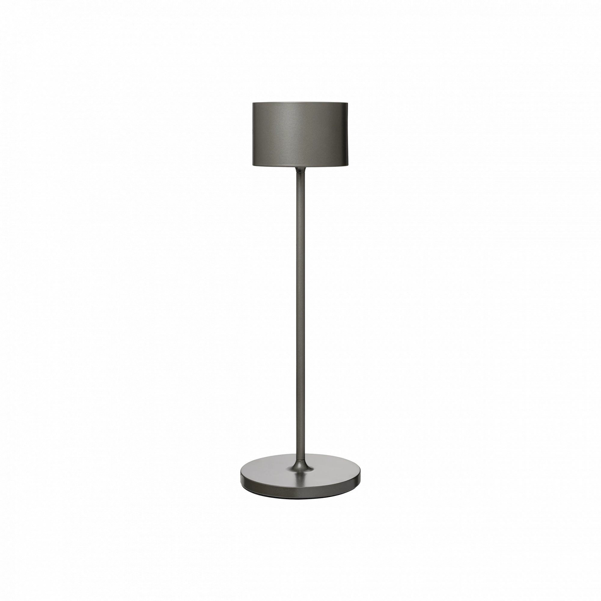 blomus LED Tischleuchte -FAROL- Mobile LED-Tischleuchte: Akku Leuchte für Innen & Außen, LED fest integriert, Warmweiß, 3000 Kelvin, 40Std. Brenndauer, IP54, Warmweiß, Akku, Outdoor, 115 Lumen