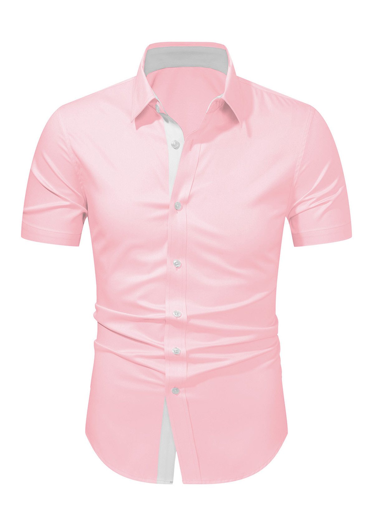 JMIERR Businesshemd Herren Hemd Kurzarm Freizeithemd günstig online kaufen