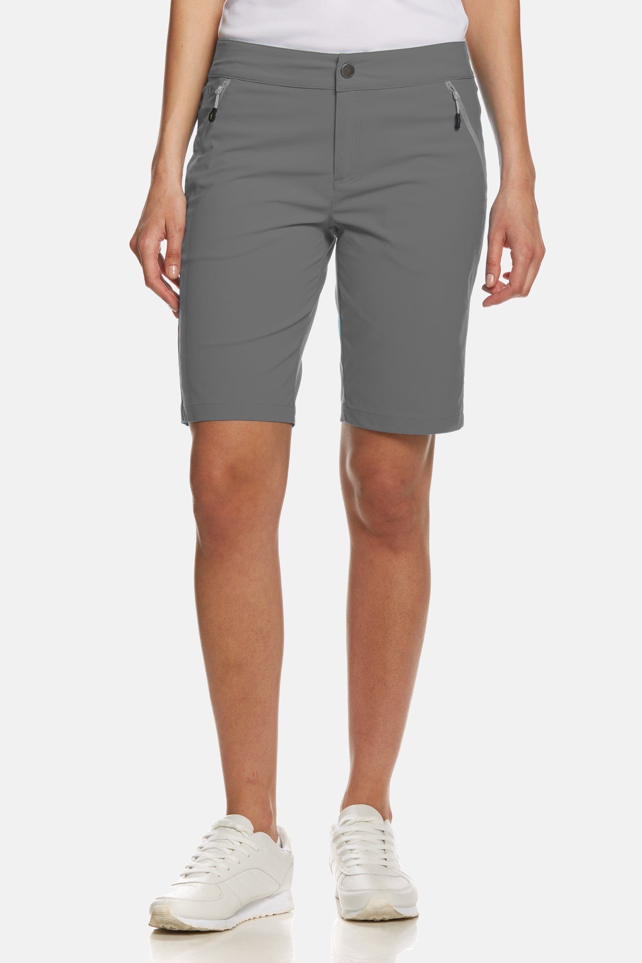 Grey Funktionsshorts Mina Jeff Green