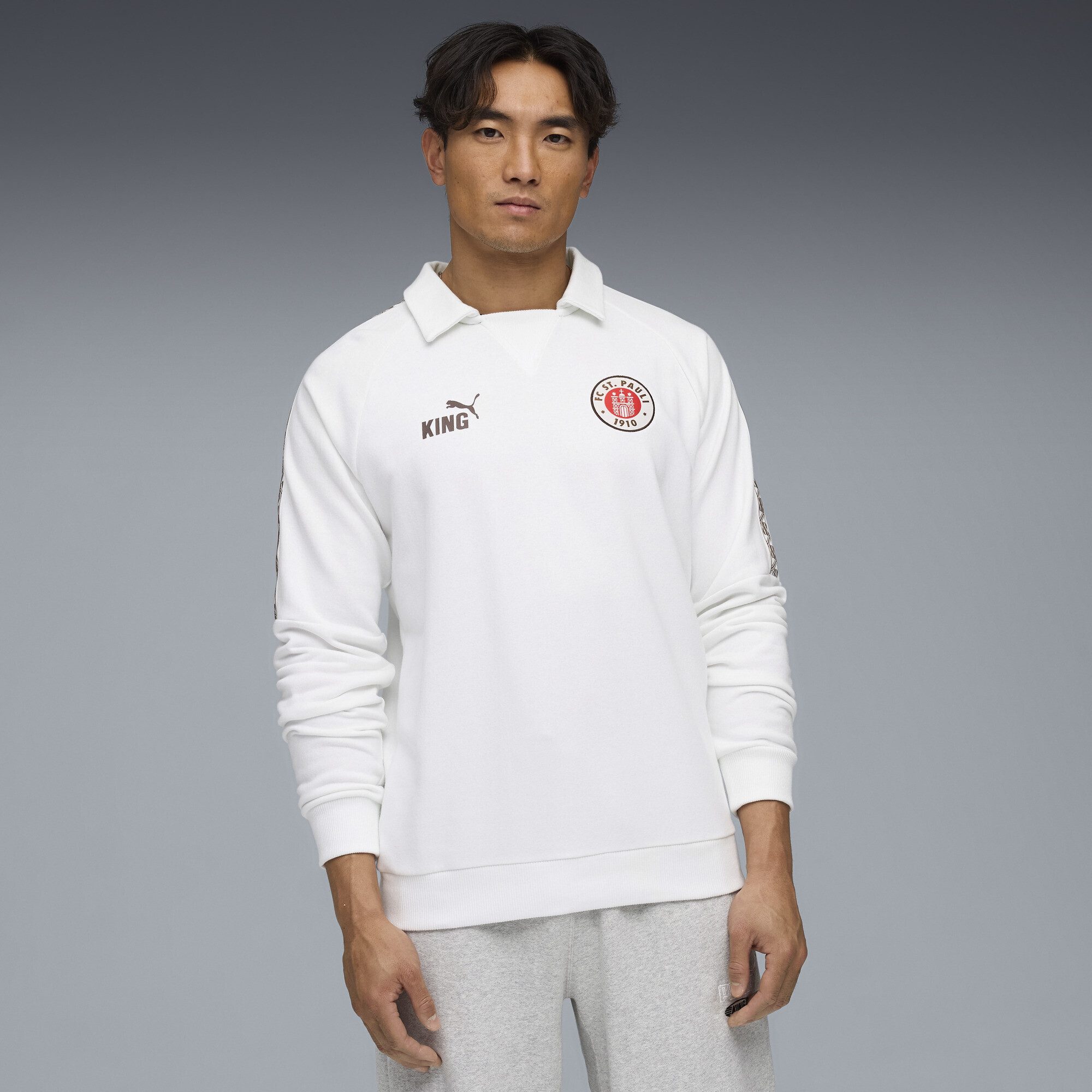 PUMA Sweatshirt FC St. Pauli KING Drill Top Herren
