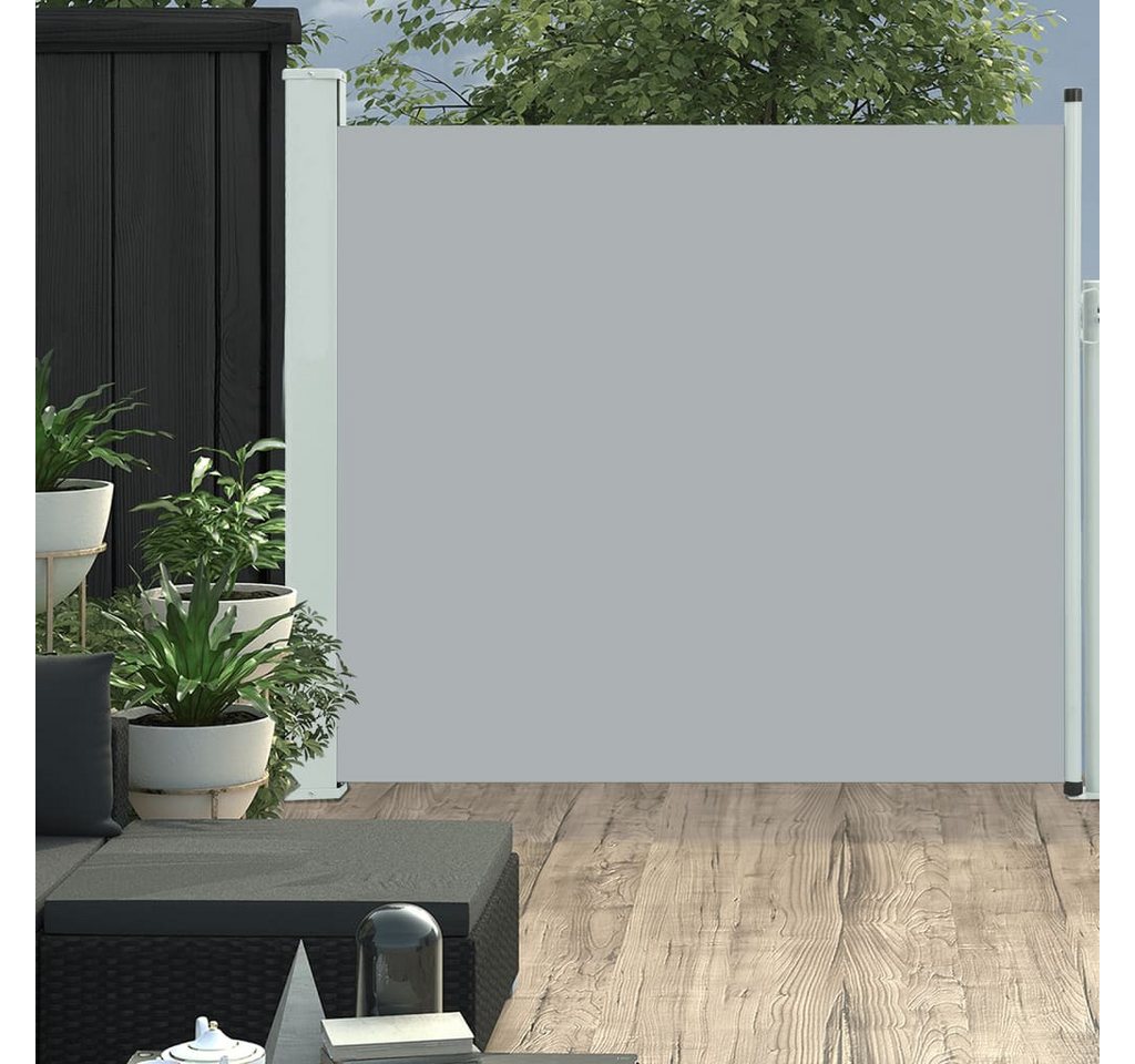Thumbnail - vidaXL Seitenmarkise Ausziehbare Seitenmarkise 170×300 cm Grau