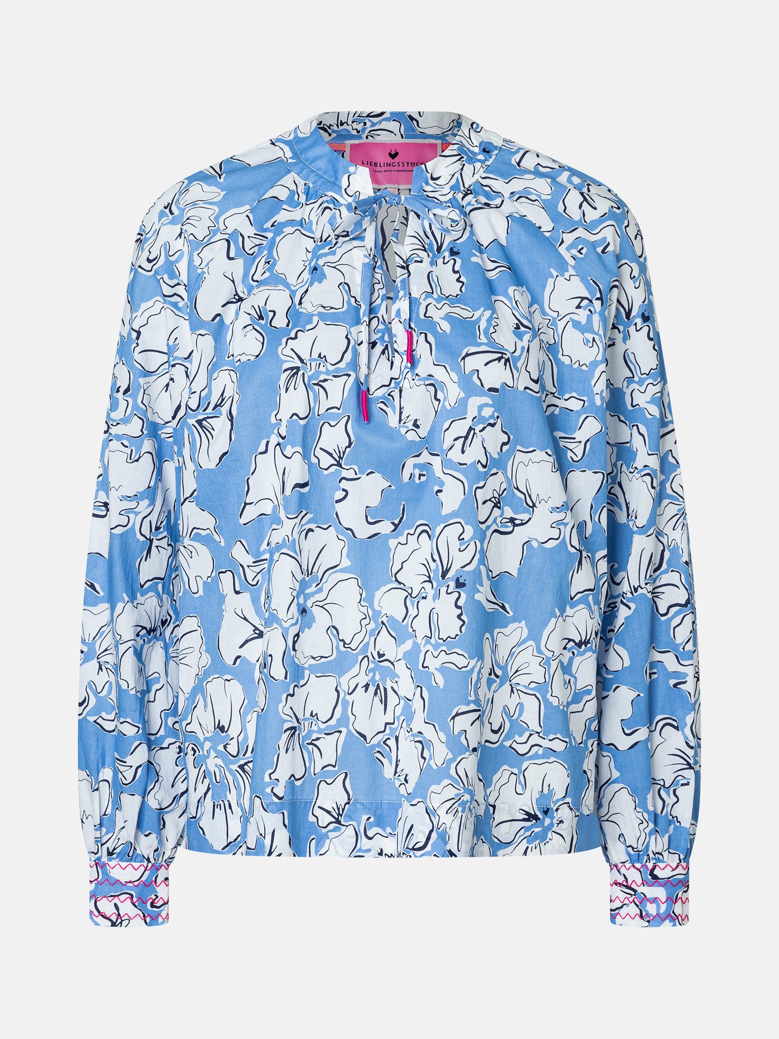 Lieblingsstück Klassische Bluse RukaniL aus 100% Baumwolle