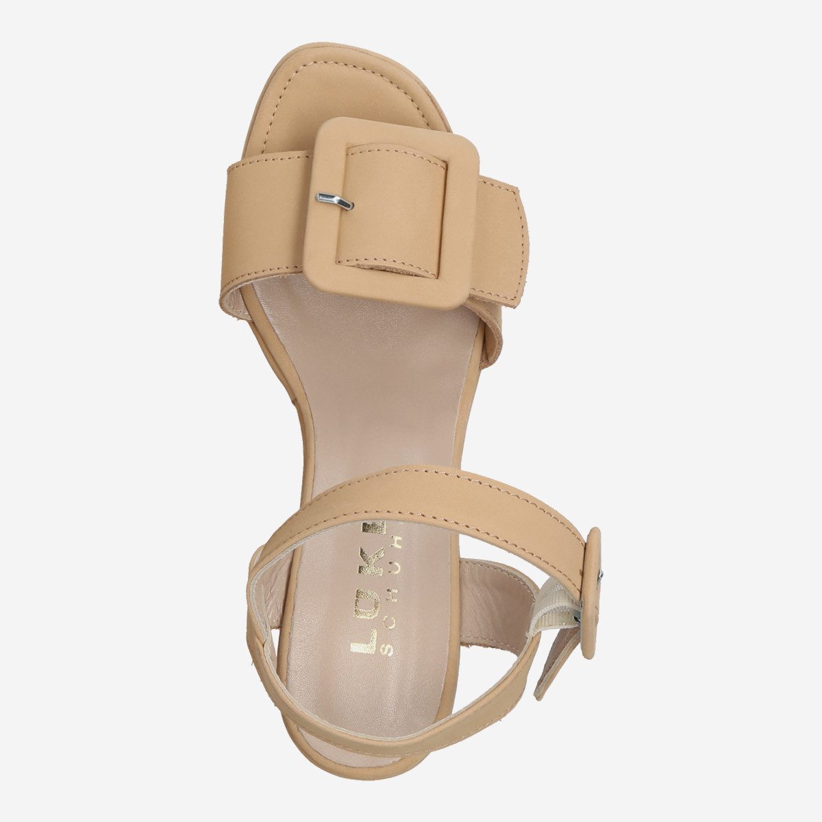 Lüke Schuhe Lüke Schuhe ISLA PIENZA, Sandaletten, Beige, Damen Sandalette