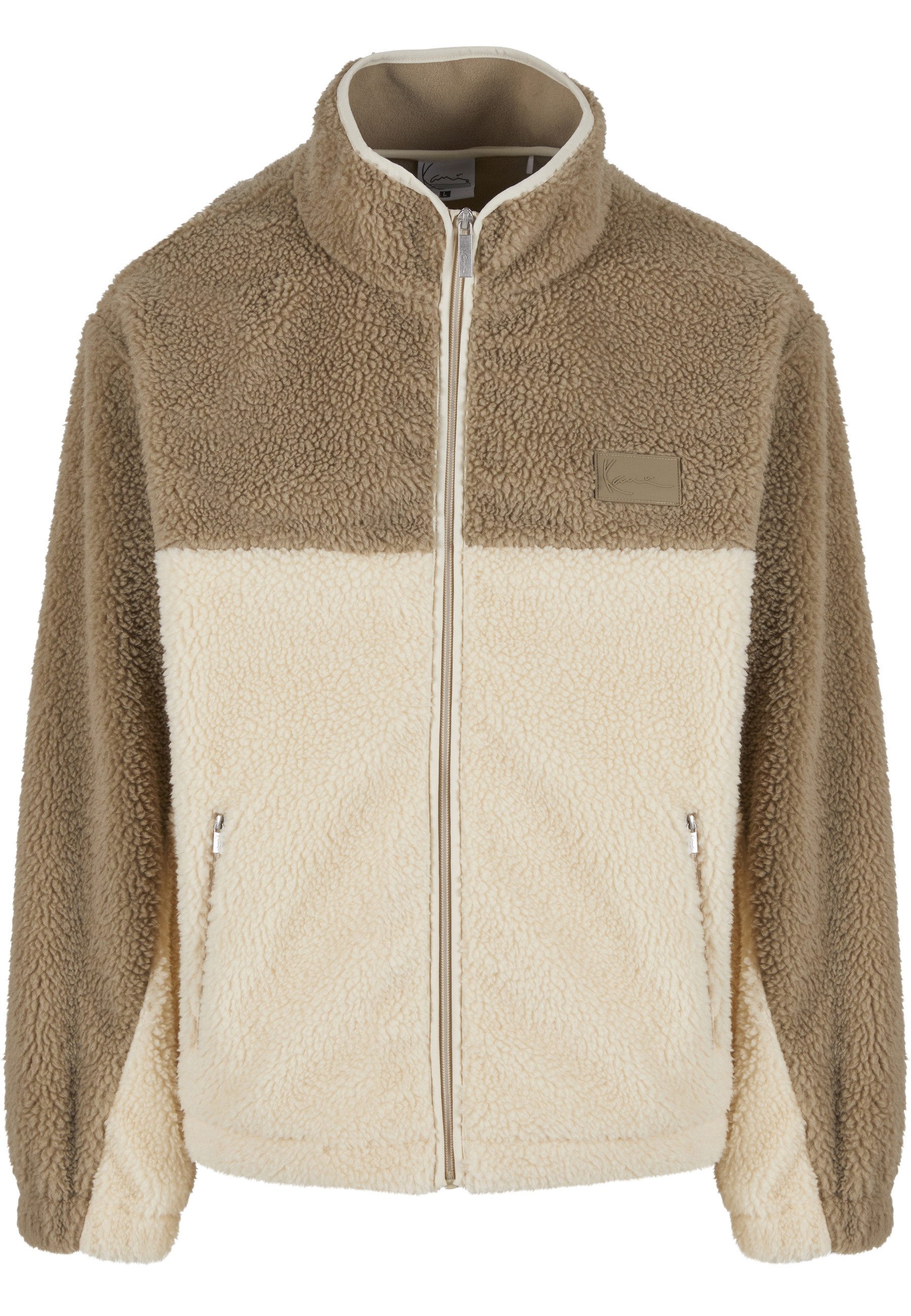 Karl Kani Winterjacke Karl Kani Signature Rubber Patch Teddy Zip Jacket (1- günstig online kaufen