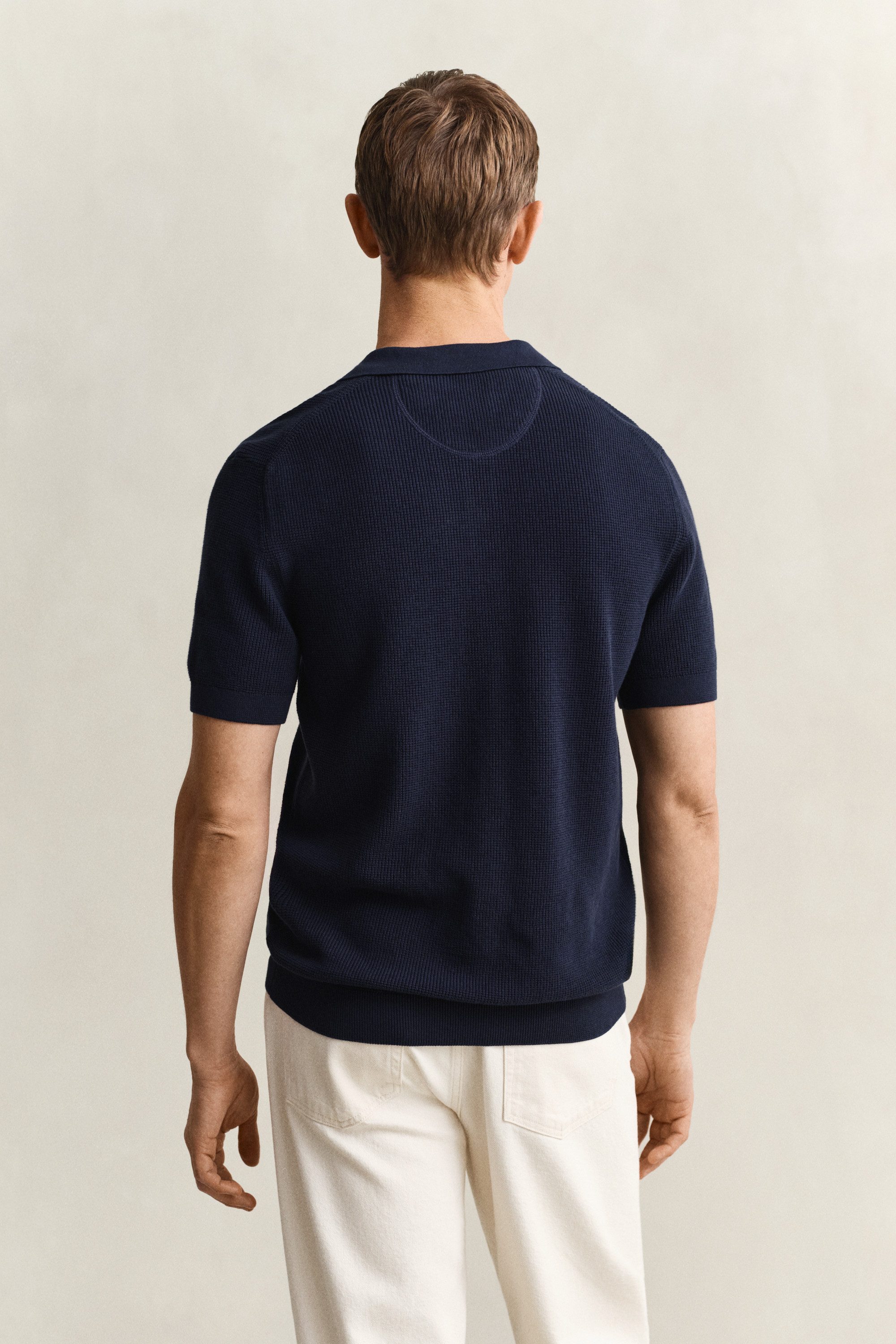 Gant Poloshirt MICRO TEXTURED COTTON Regular fit mit Polokragen günstig online kaufen