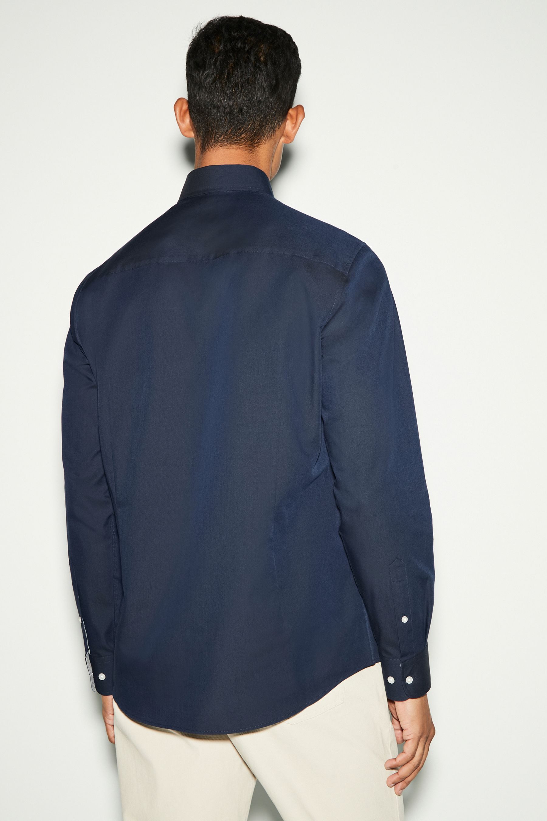 Next Businesshemd Pflegeleichtes Button-Down-Oxford-Hemd (1-tlg) günstig online kaufen