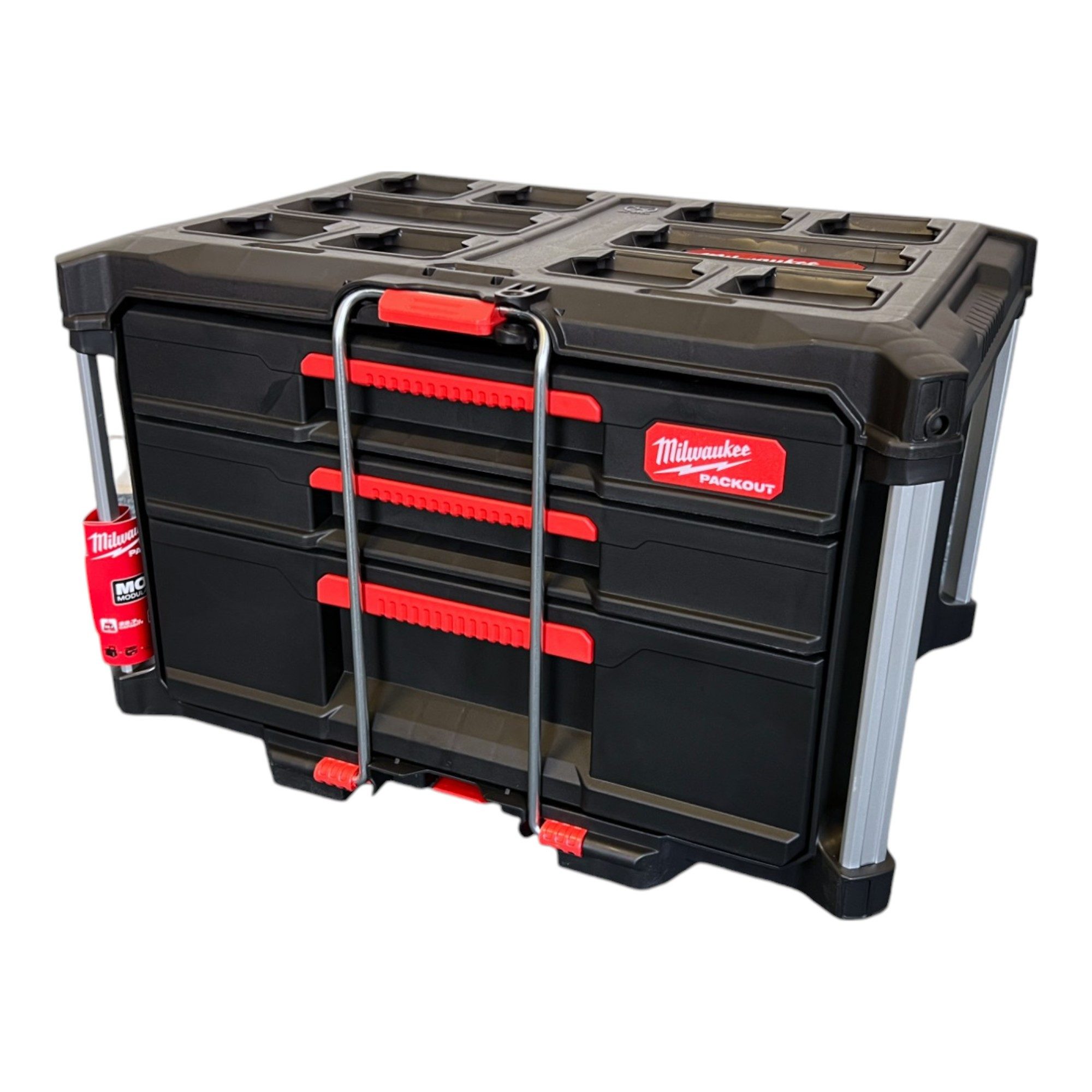 Milwaukee Werkzeugkoffer PACKOUT 2 + 1 Drawer Tool Box 363 x 564 x 414 mm Organizer 4932493190
