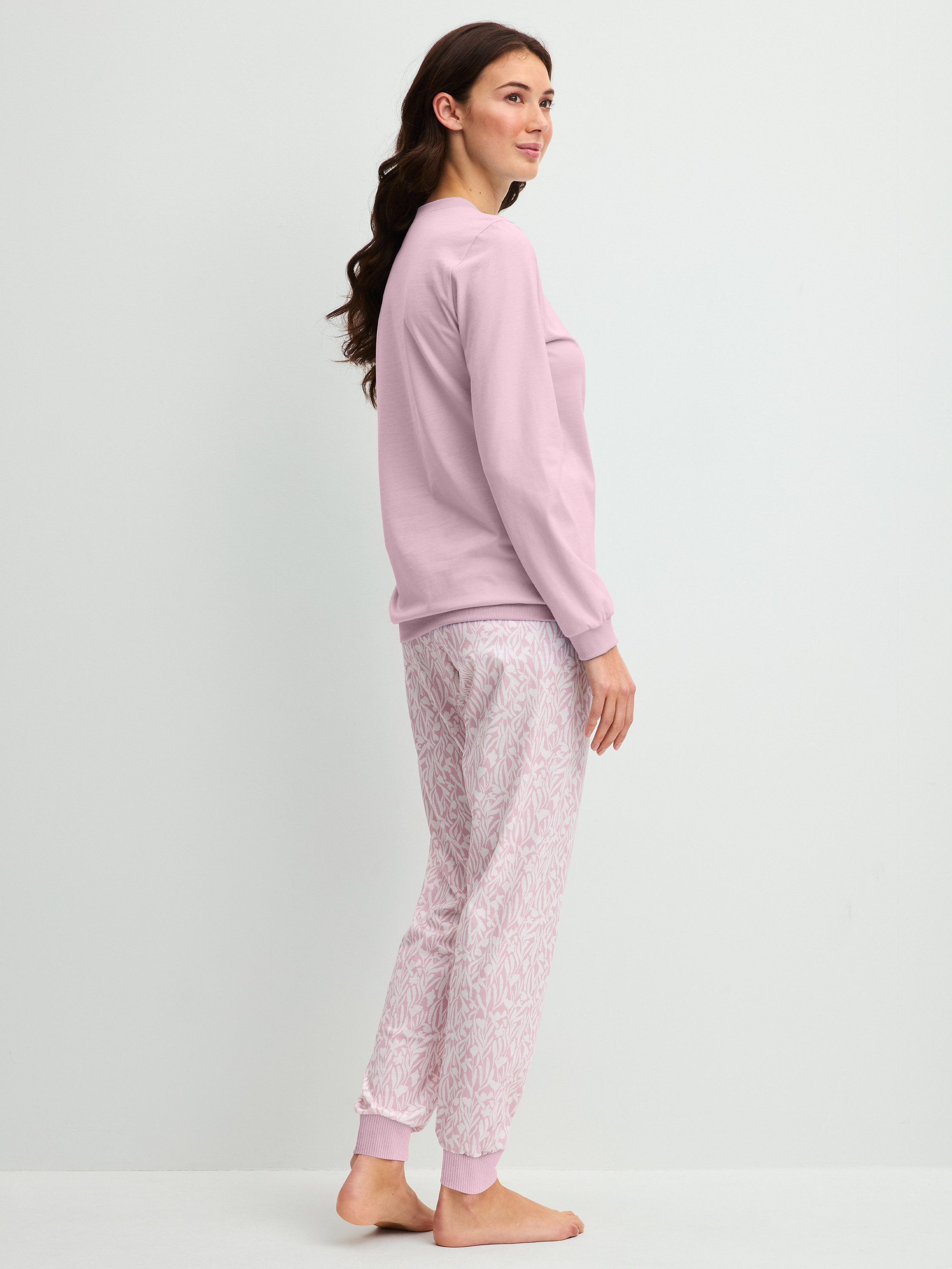 CALIDA Pyjama Flower Nights Damen (2 tlg) weich, bequem und leicht – Bild 3 von 5