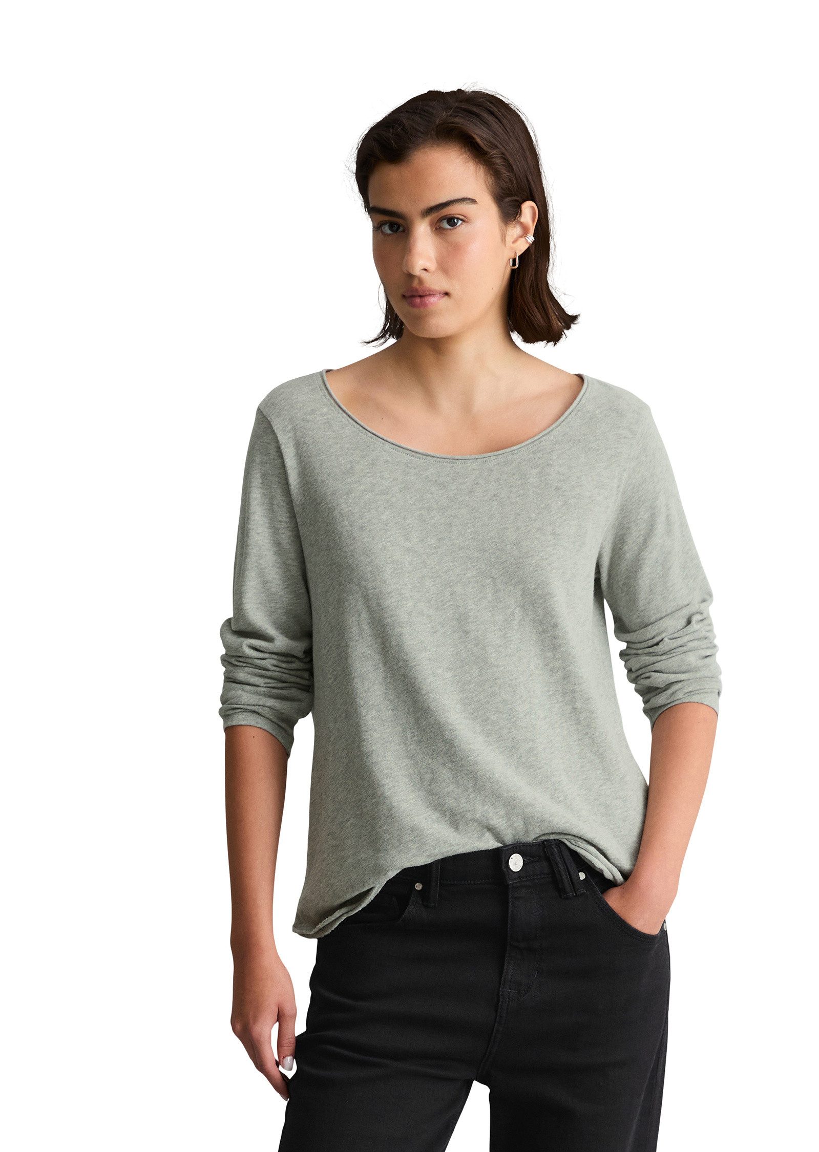 Langarmshirt aus Organic Cotton